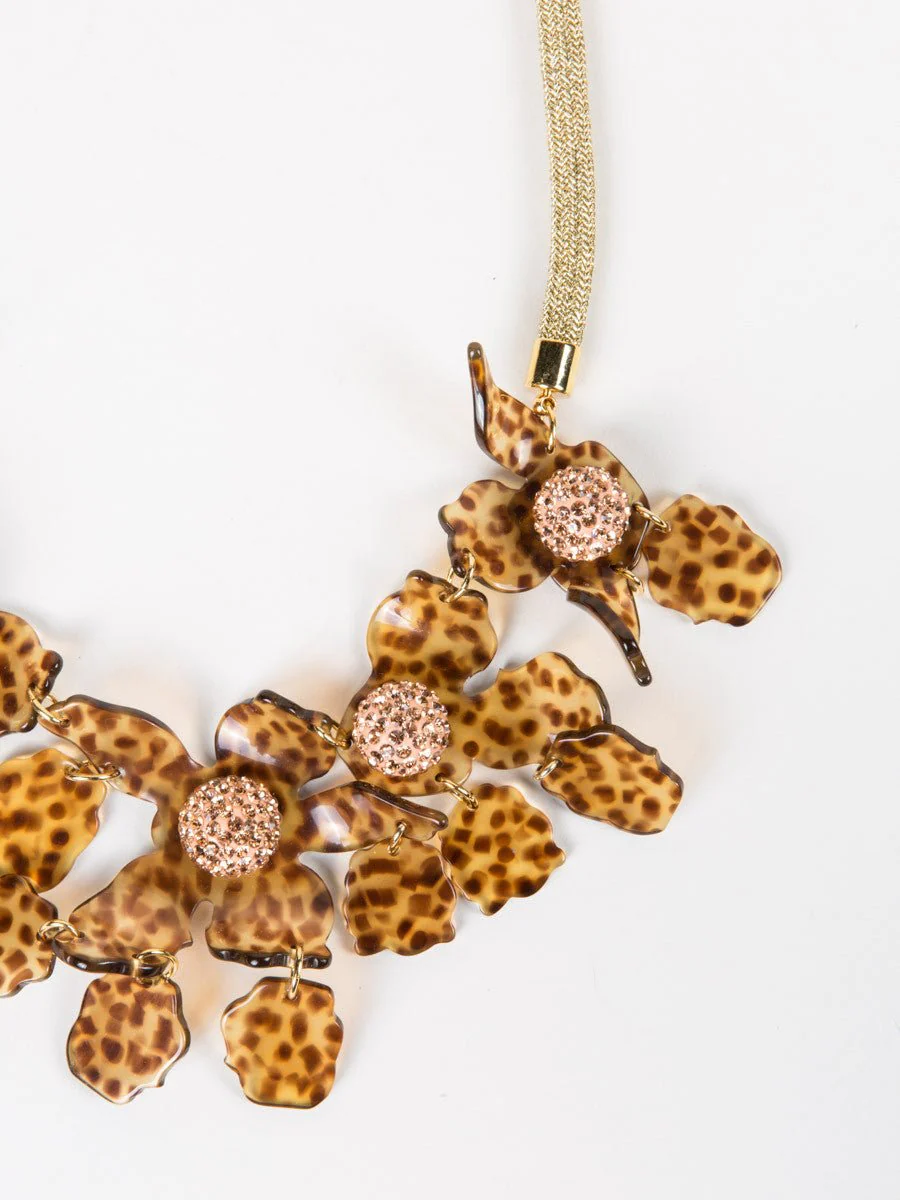 crystal lily necklace - Image 2
