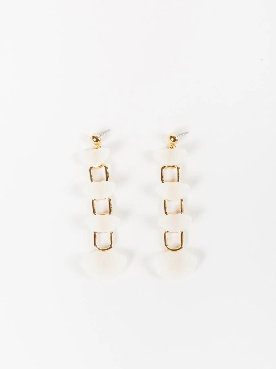 shell drop earrings - Image 2