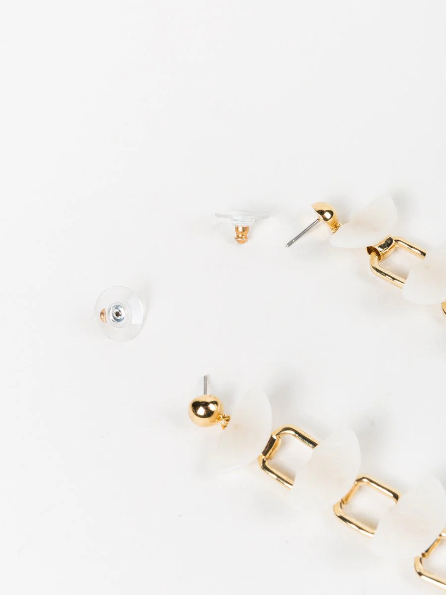 shell drop earrings - Image 4
