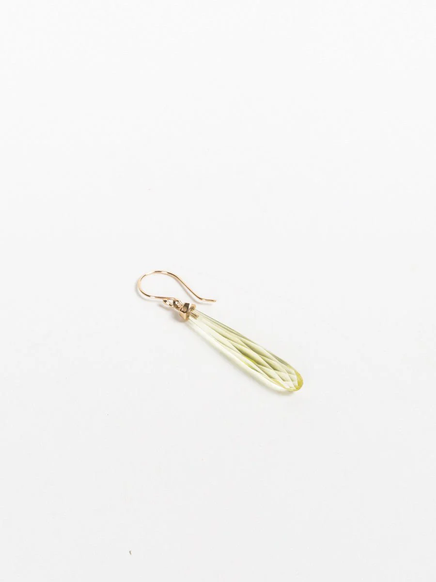 lemon quartz earrings - Image 3