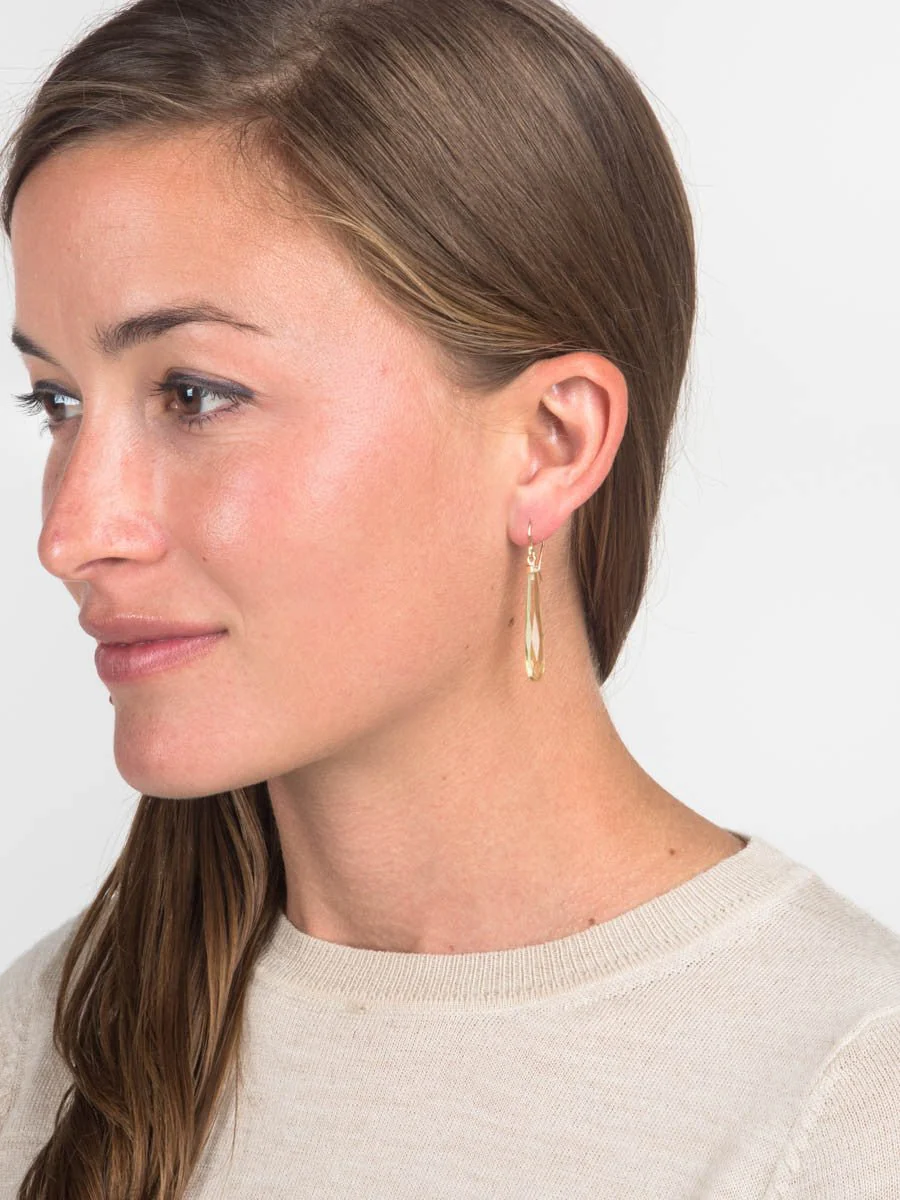 lemon quartz earrings - Image 4