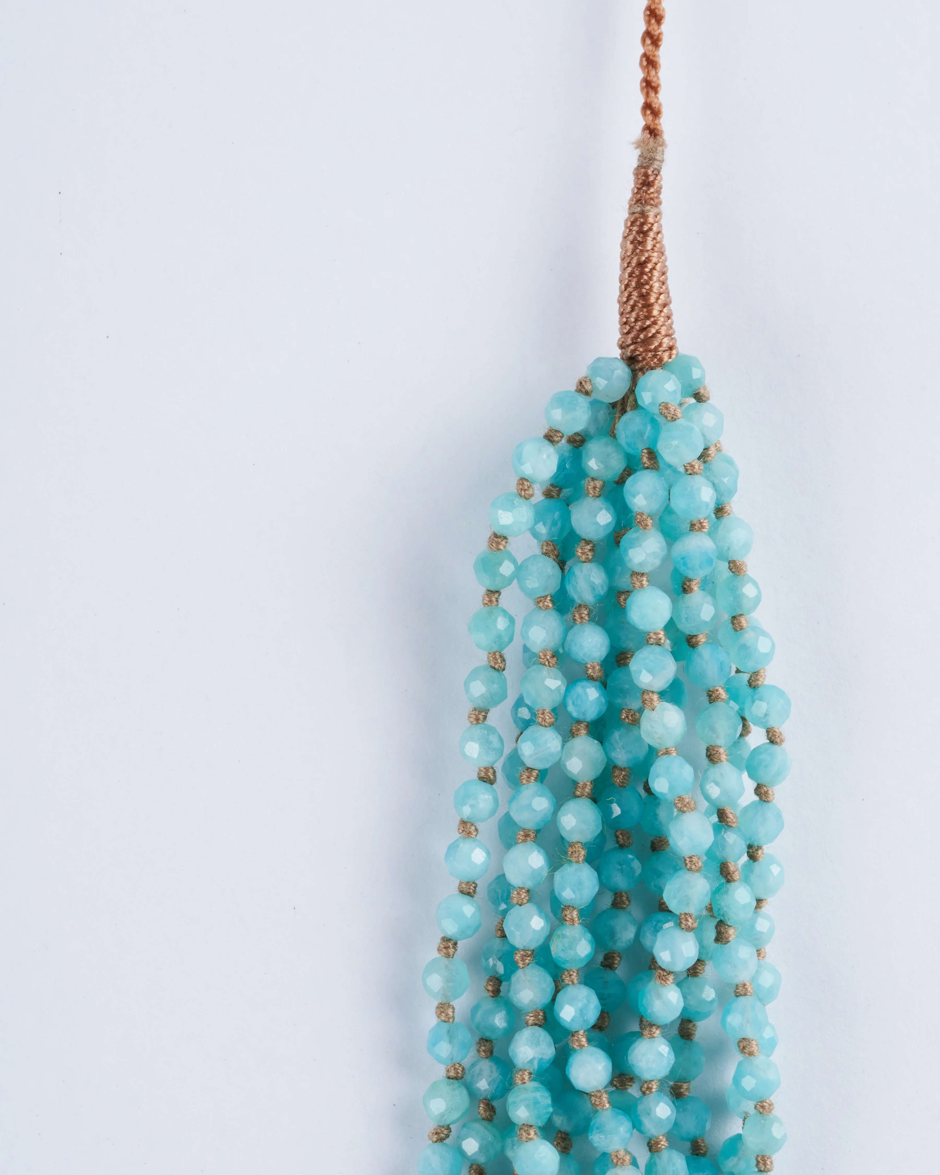 11line amazonite tassel - amazonite - Image 2