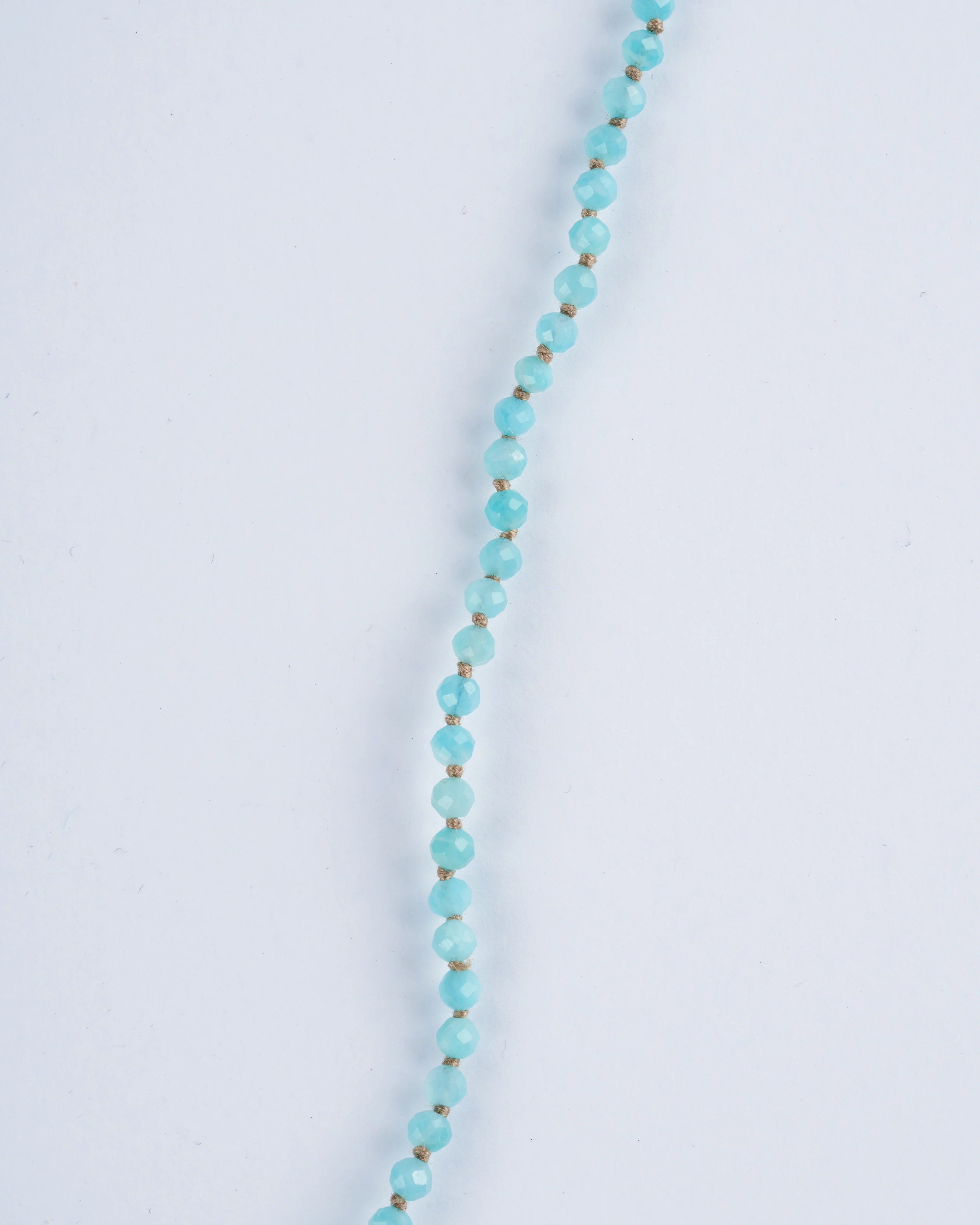 15" amazonite necklace w/ 9k clasp - amazonite - Image 2