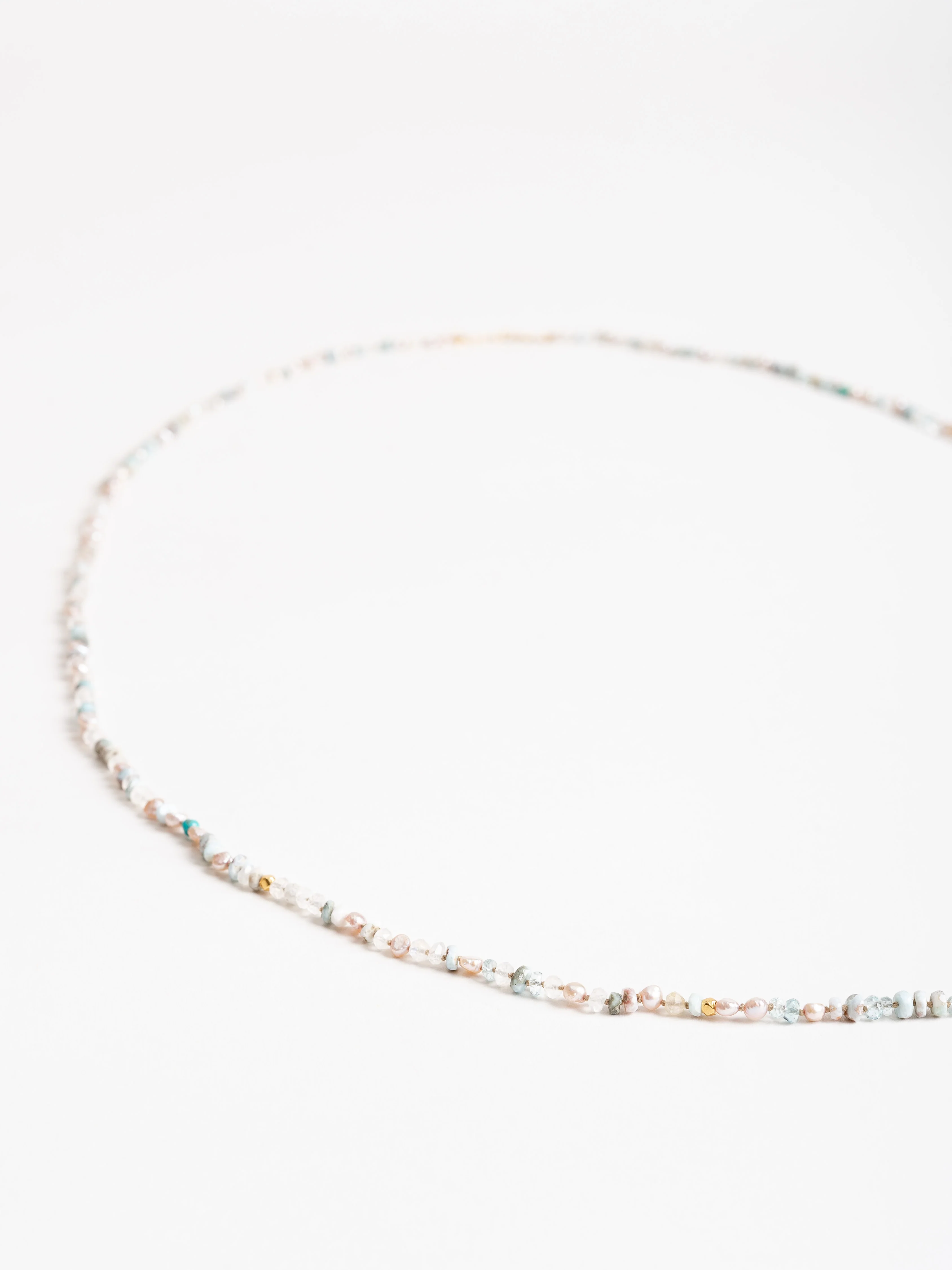 gold and pearl clasp necklace - Image 2