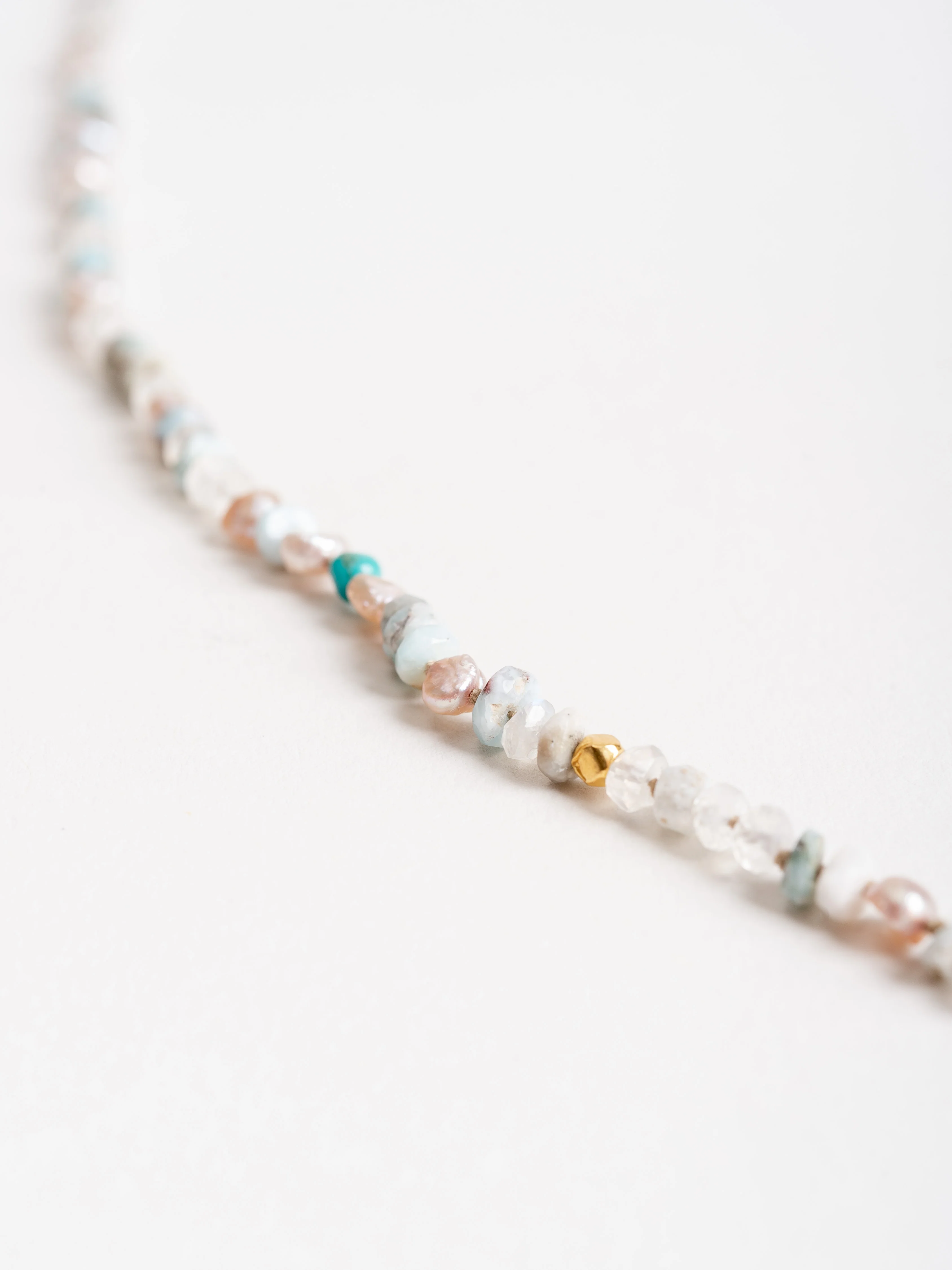gold and pearl clasp necklace - Image 3