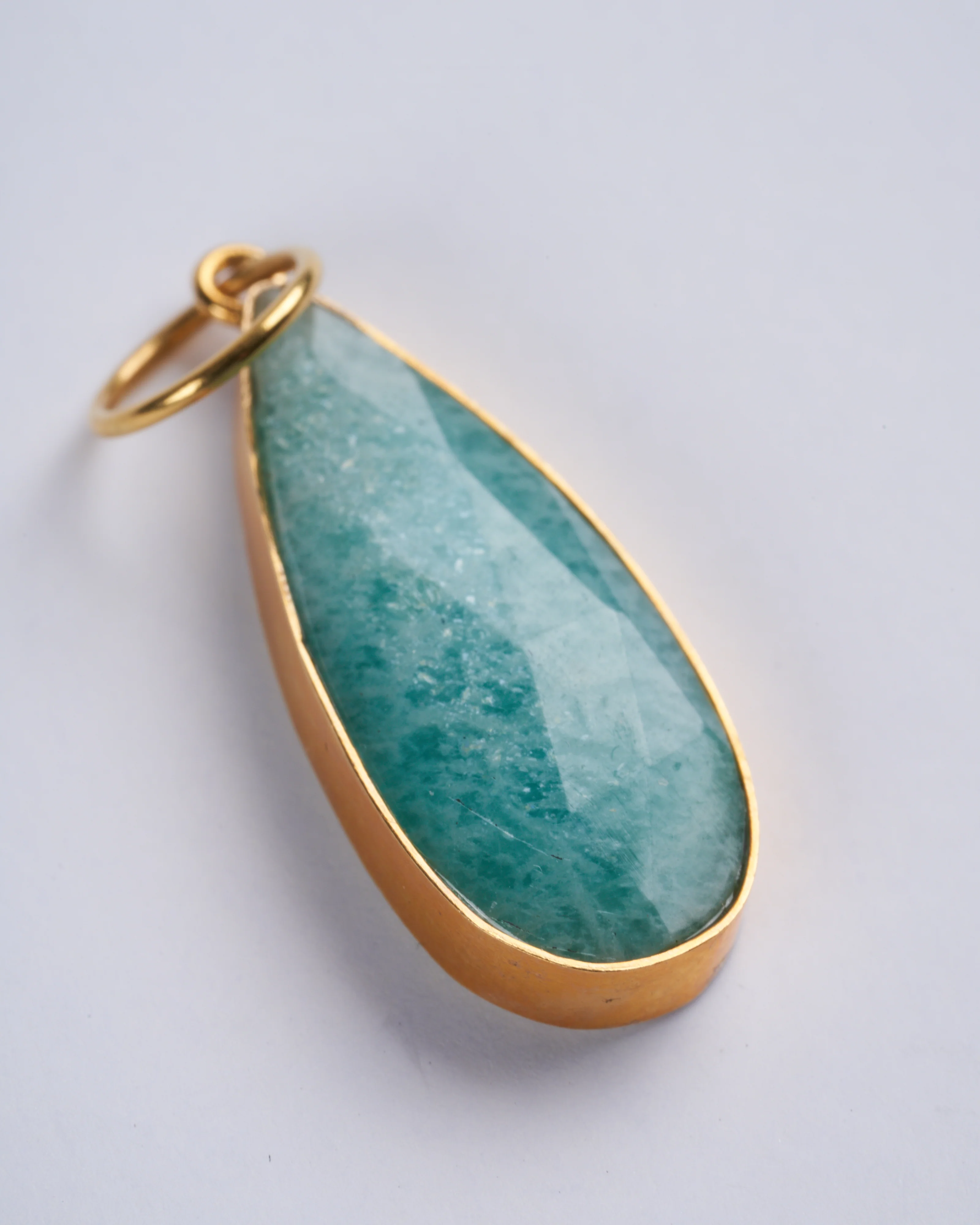amazonite + 18k - stone - Image 2