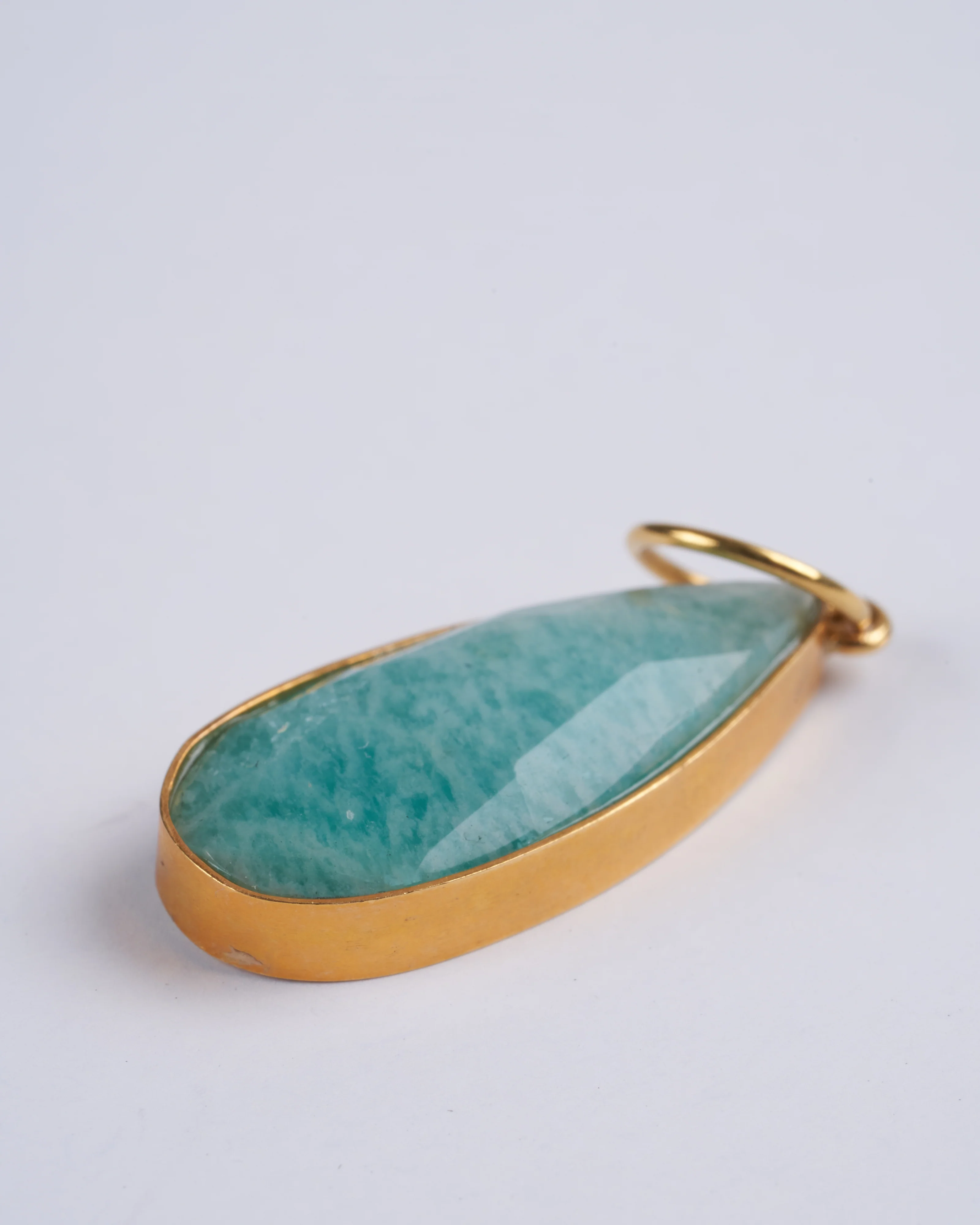 amazonite + 18k - stone - Image 3
