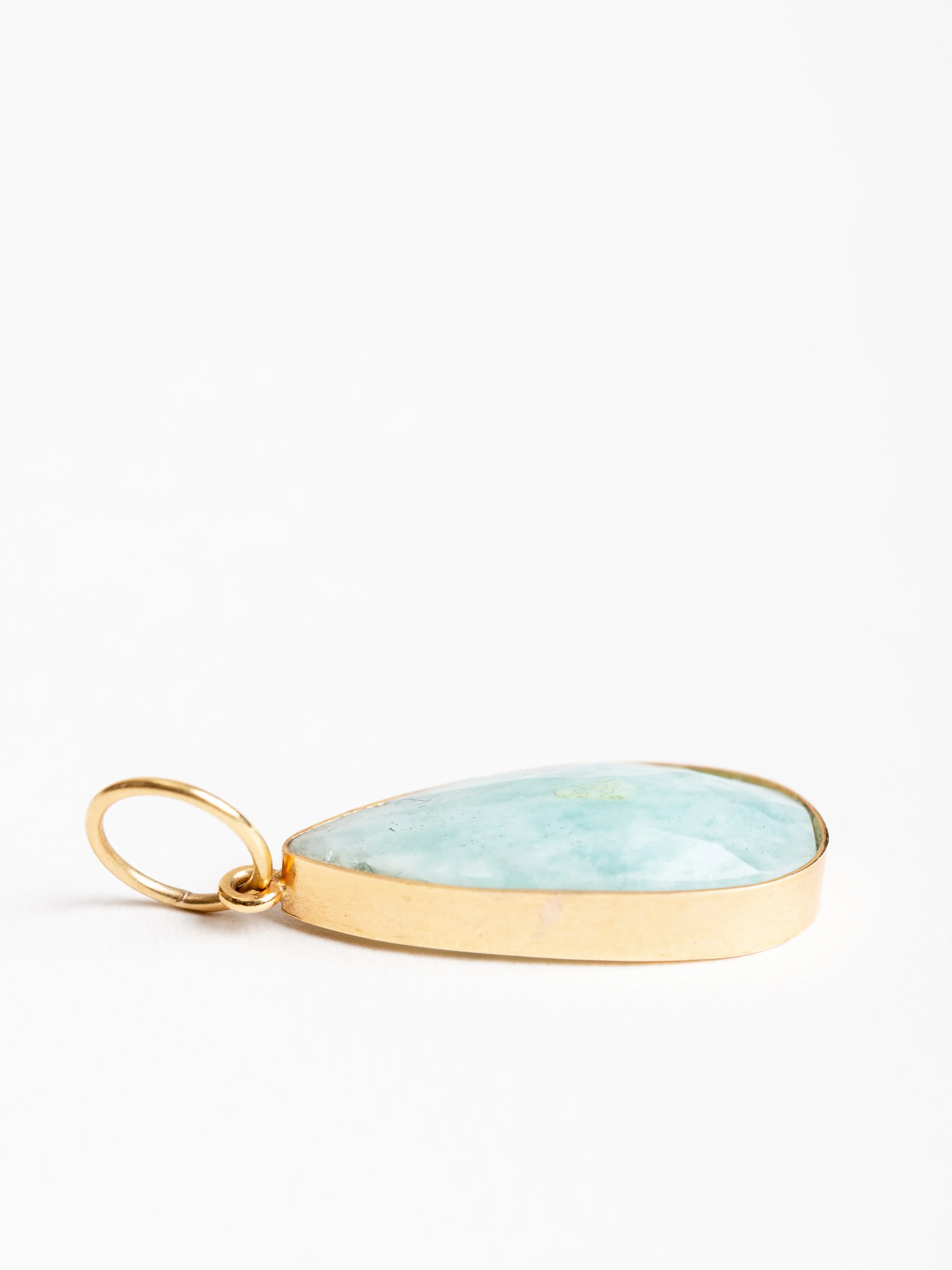 amazonite tear drop pendant - Image 2