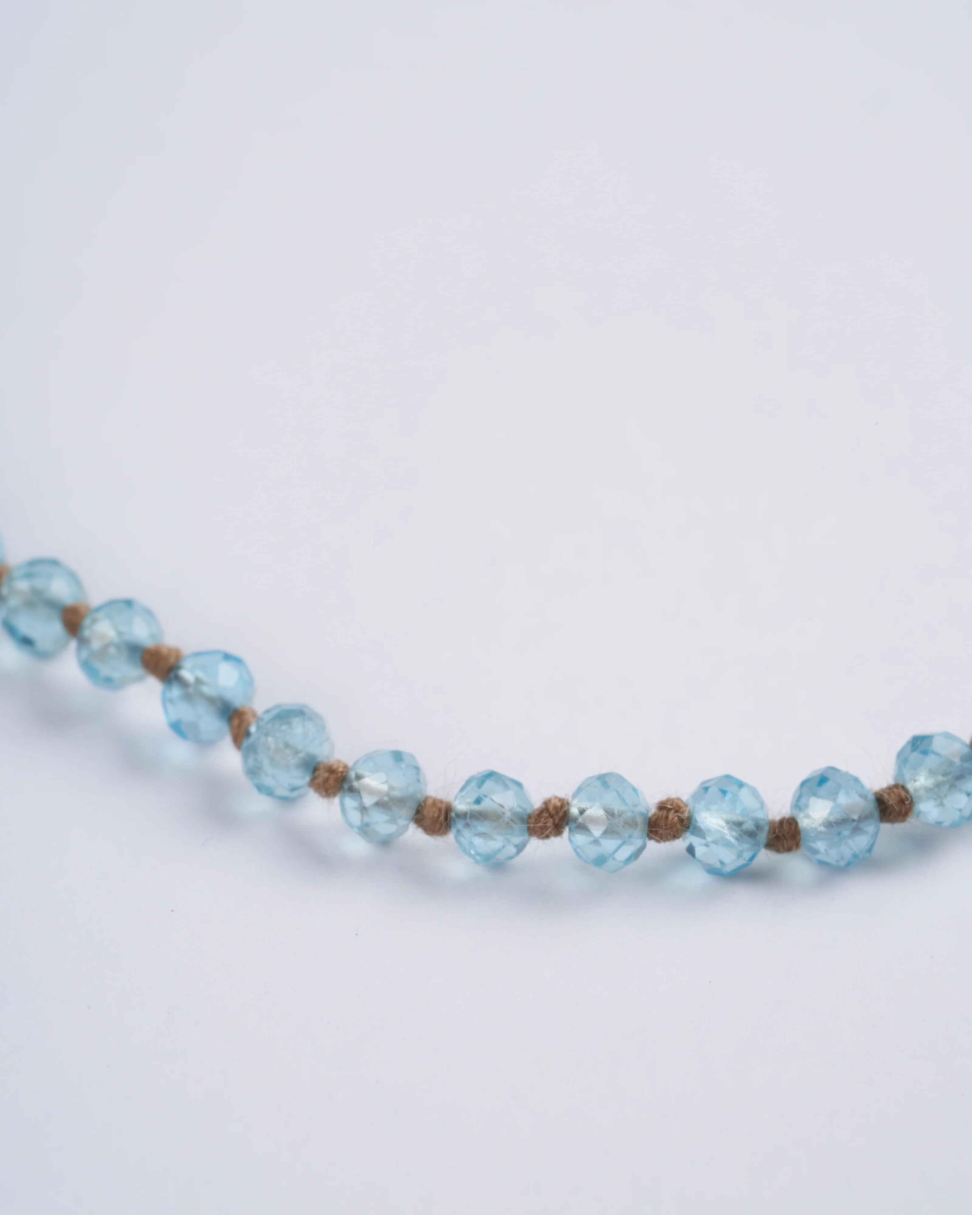 apatite necklace w/9k clasp - 15" - stone - Image 2