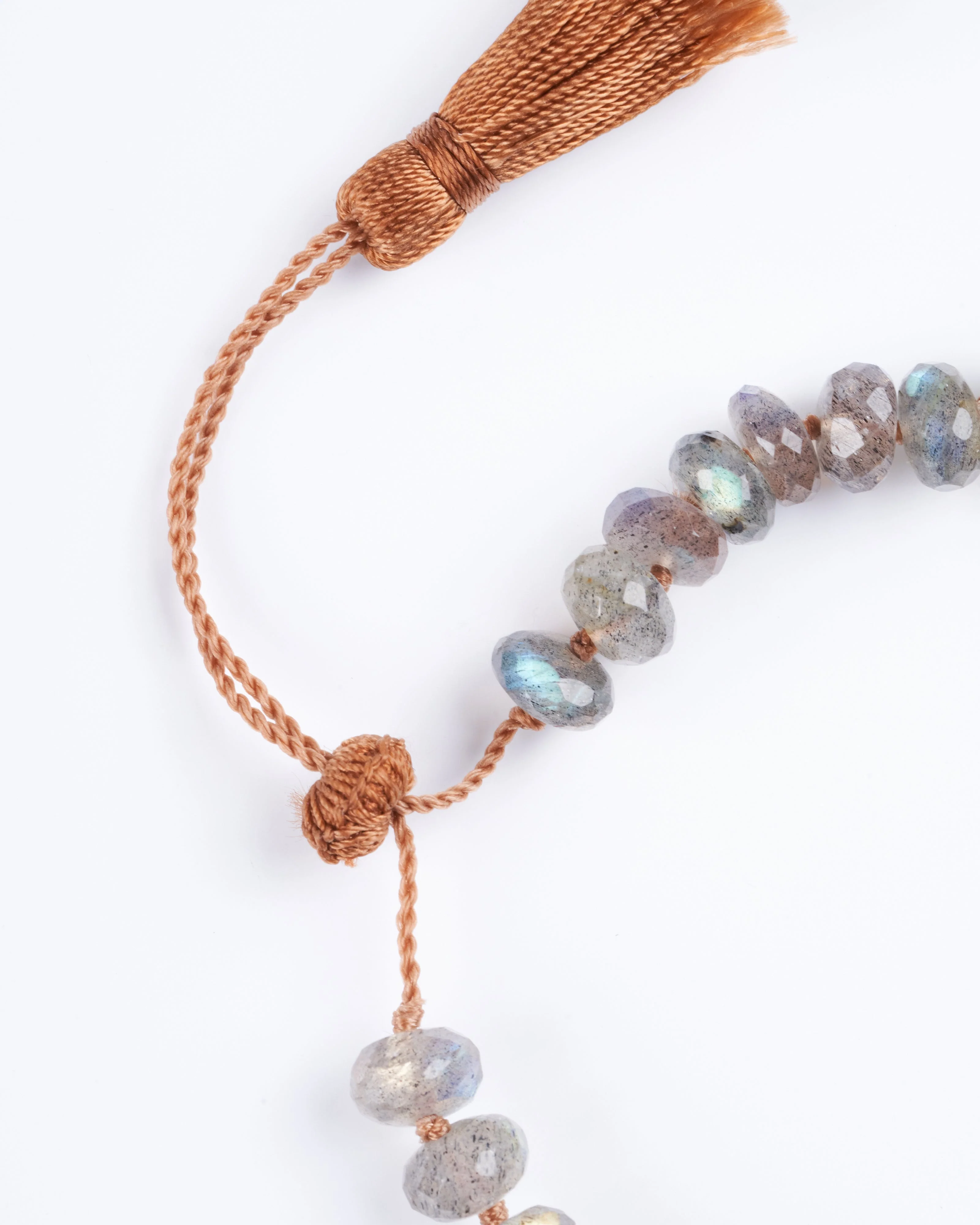 labradorite tassel bracelet medium - stone - Image 2