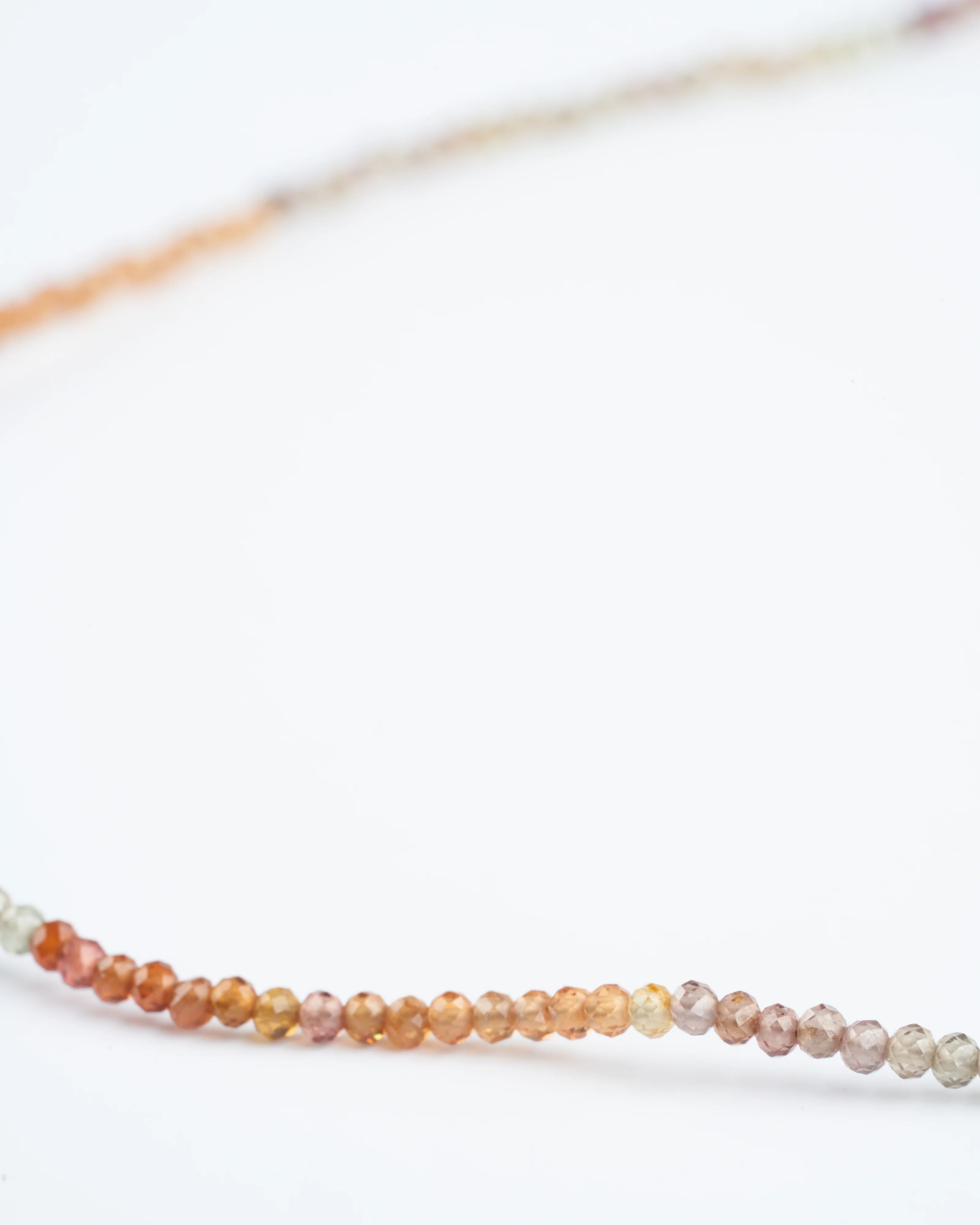 multi colored sapphire necklace - multi sapphire - Image 5
