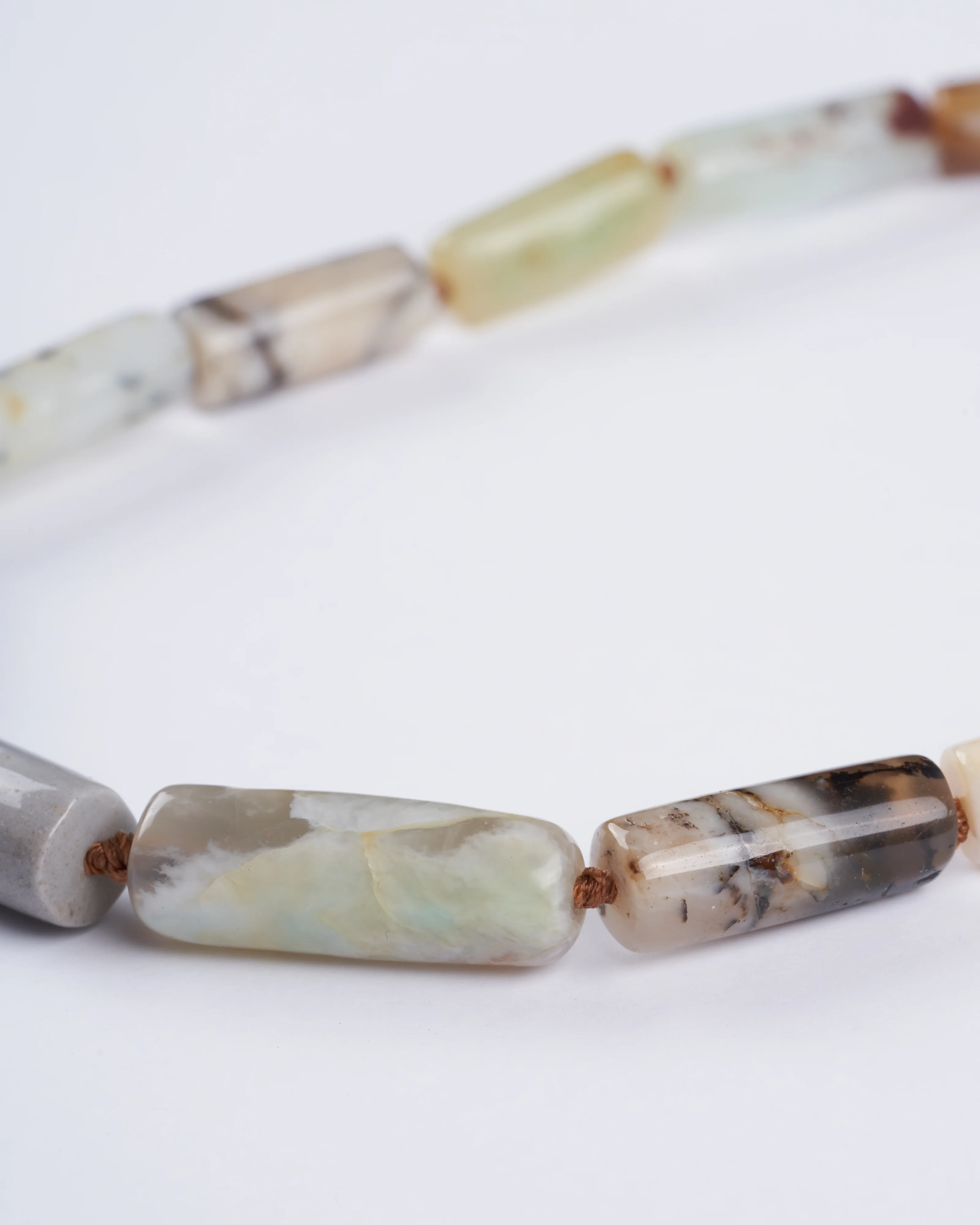 opal tassel necklace - stone - Image 4