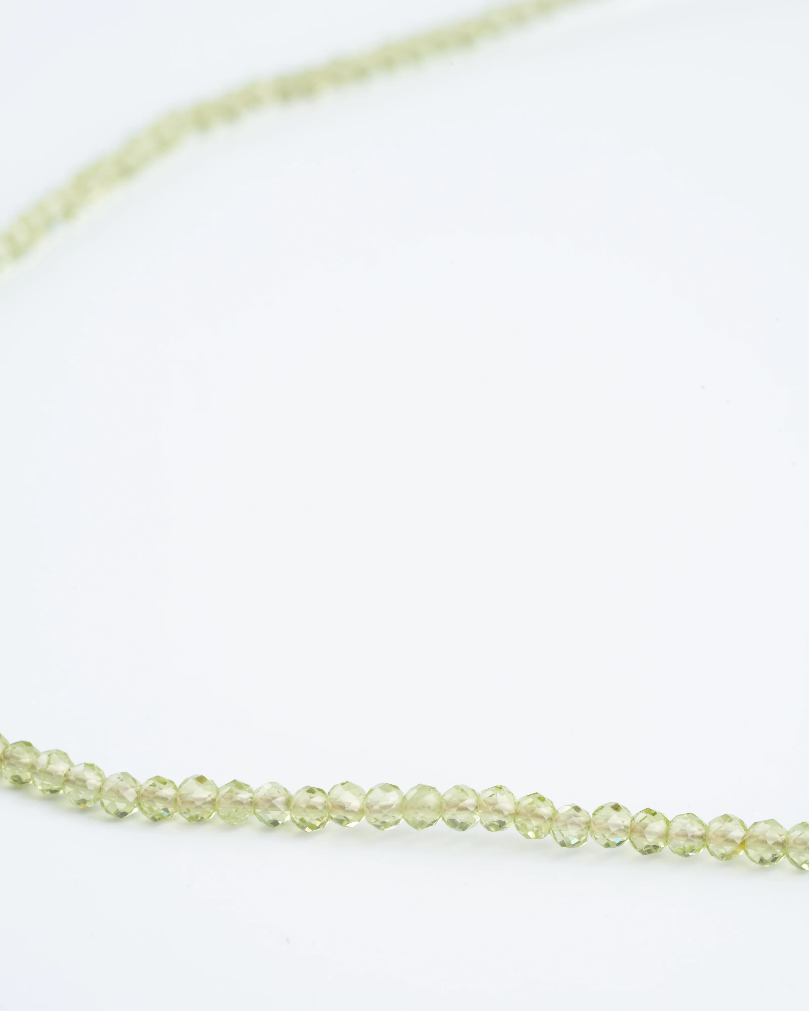peridot necklace - periodot green - Image 3