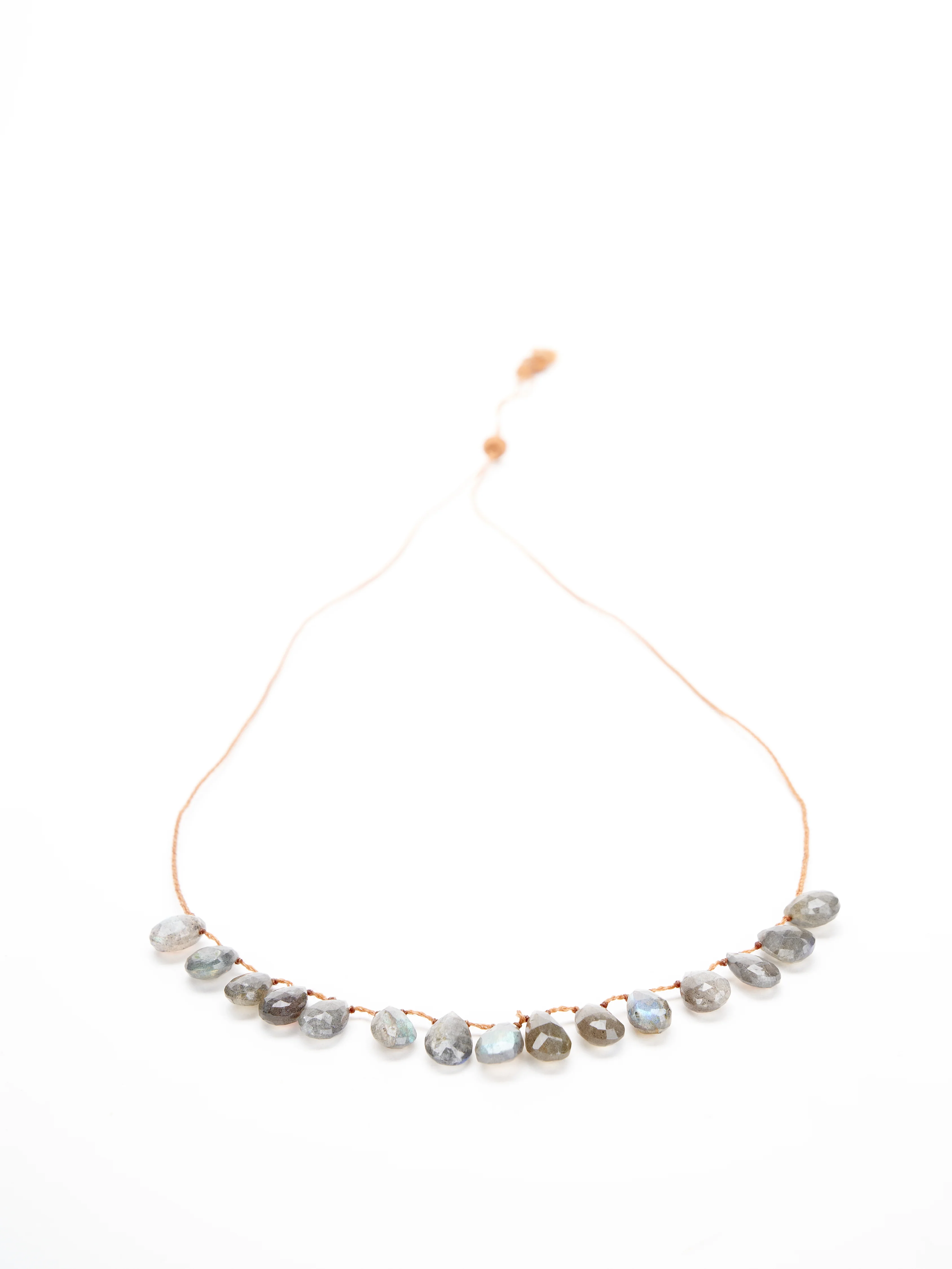 tassl necklace - labrodorite - Image 3