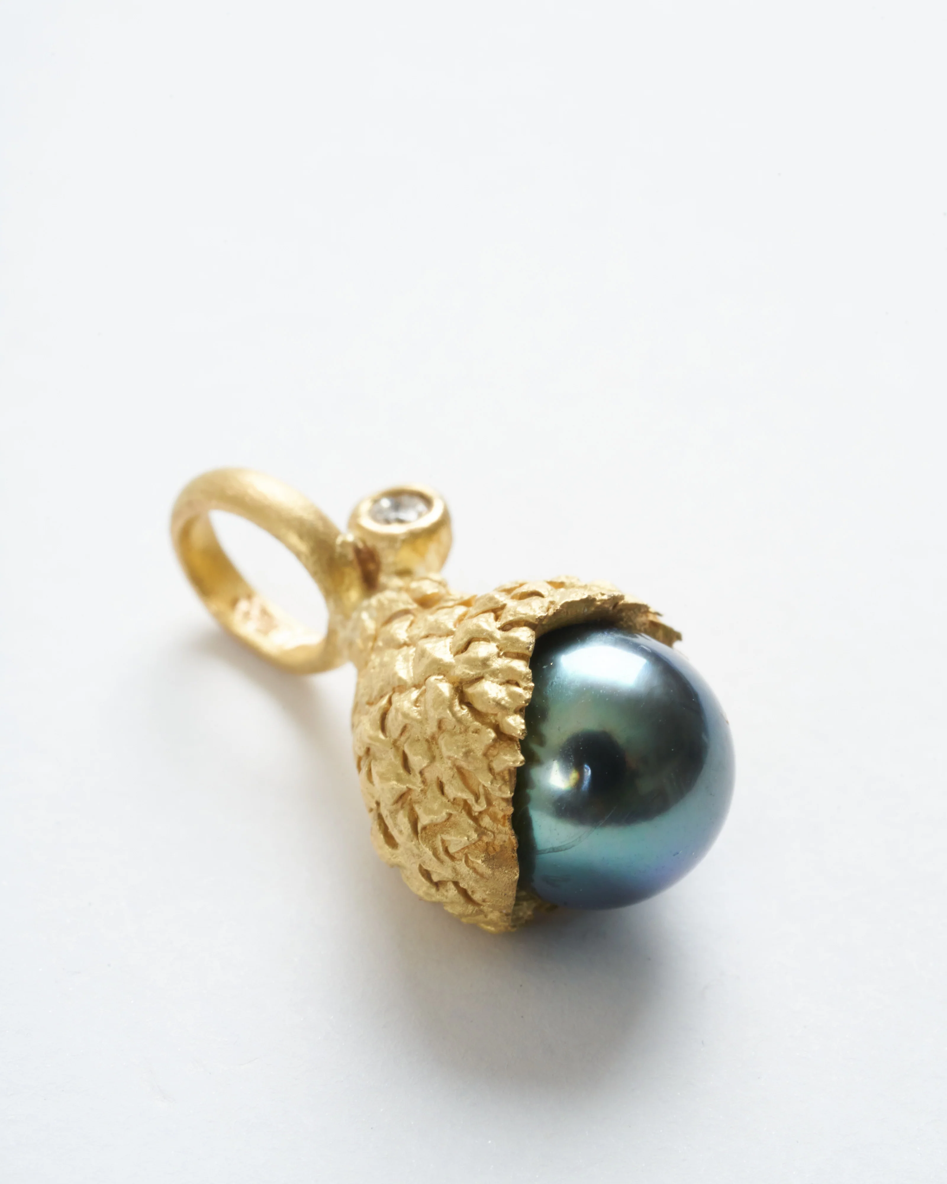 acorn tahiti pearl - pearl/gold - Image 2