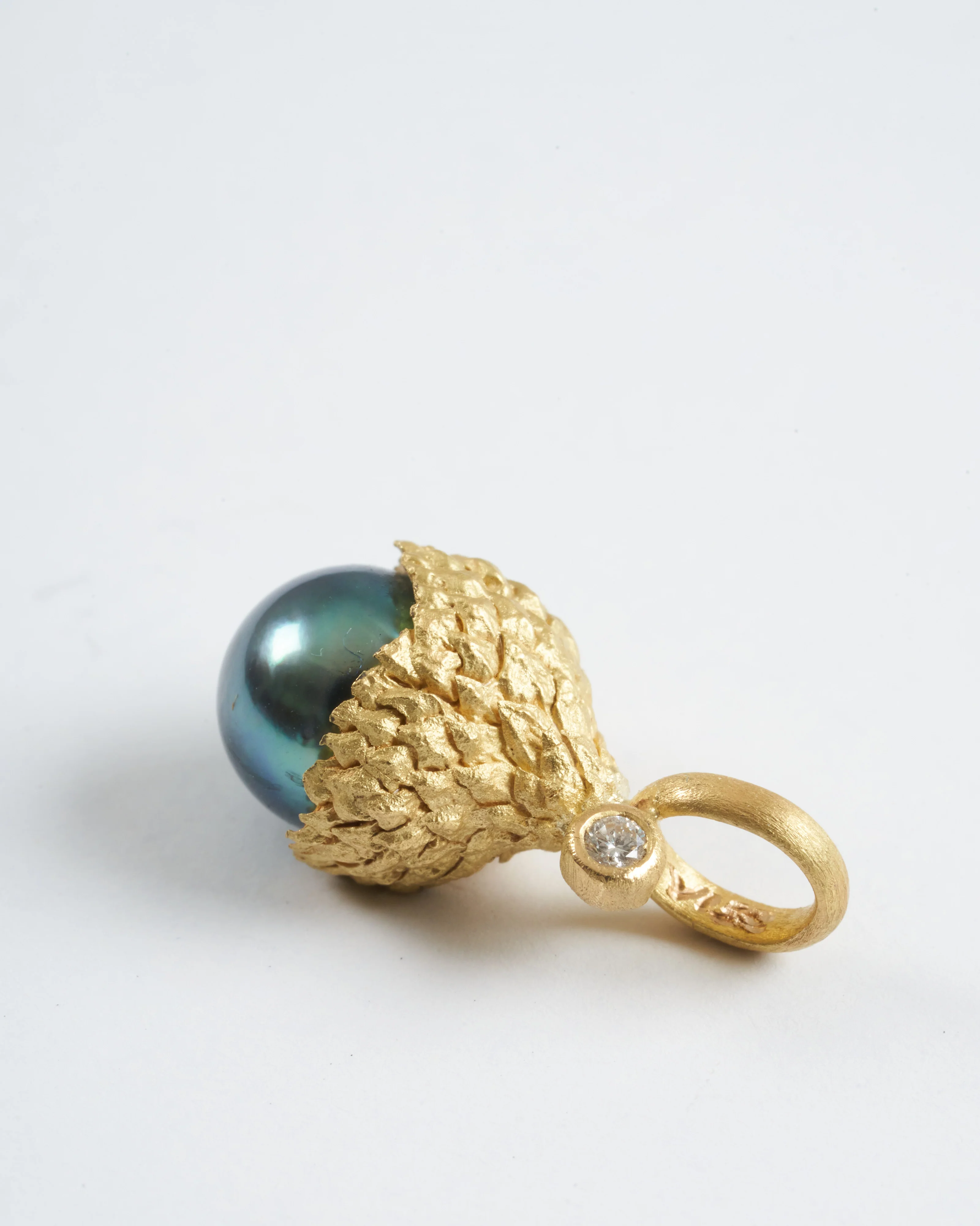 acorn tahiti pearl - pearl/gold - Image 3