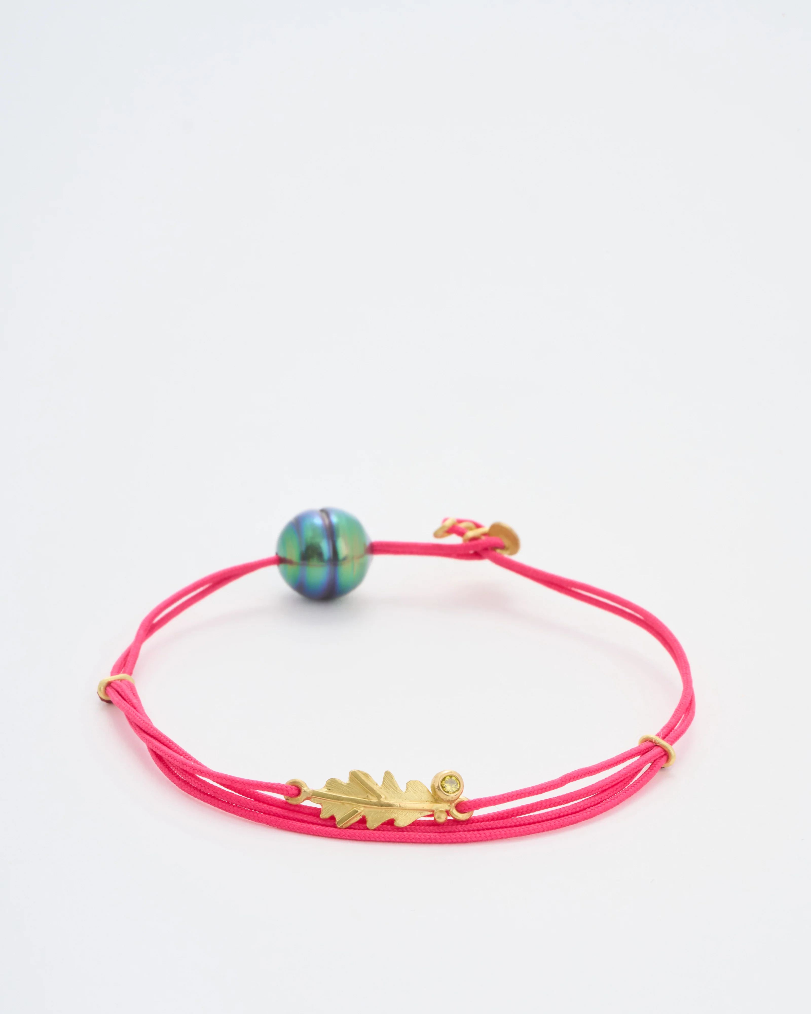 adjustable cord bracelet w/ tahiti pearl - Image 5