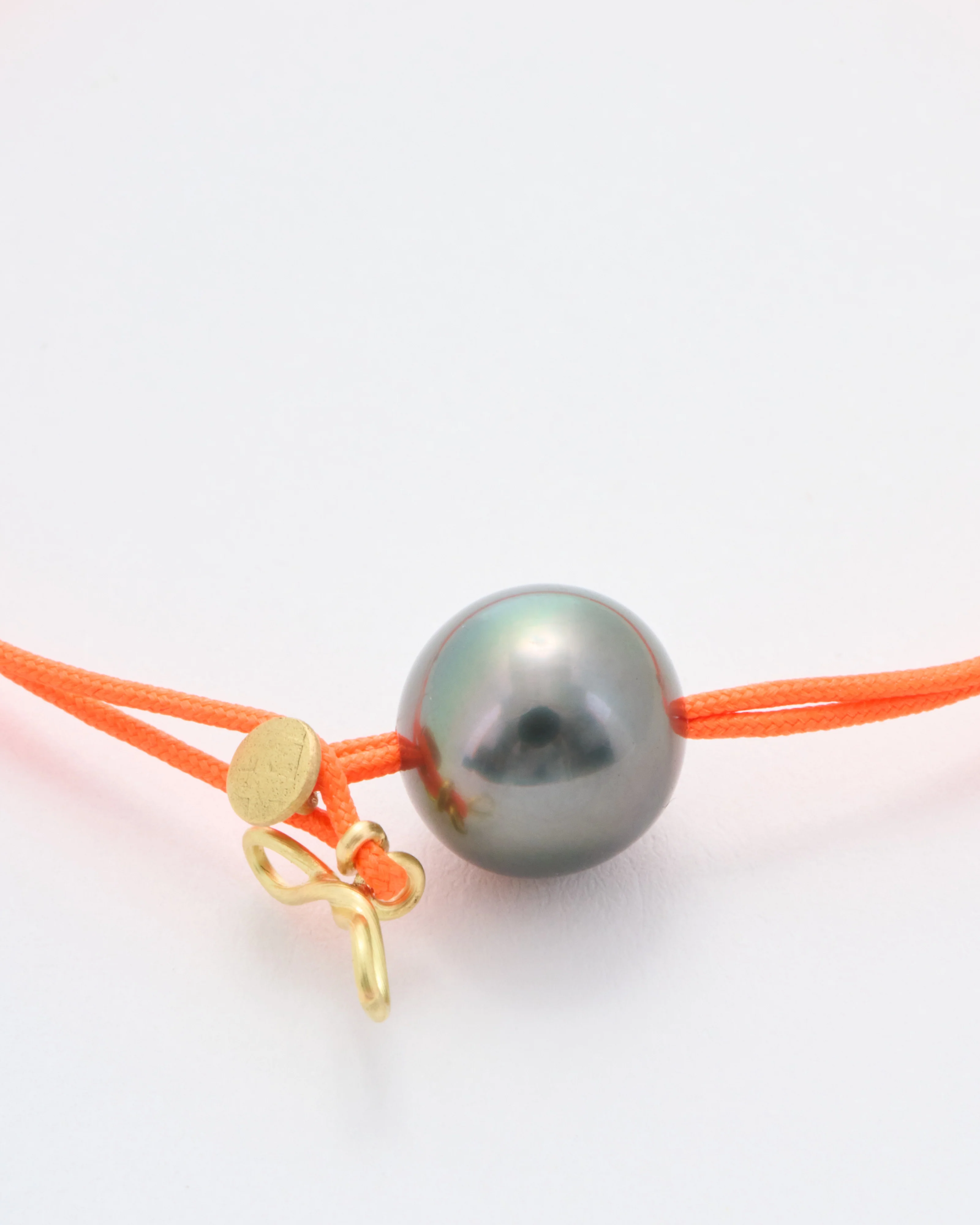pearl adjustable cord bracelet - Image 2