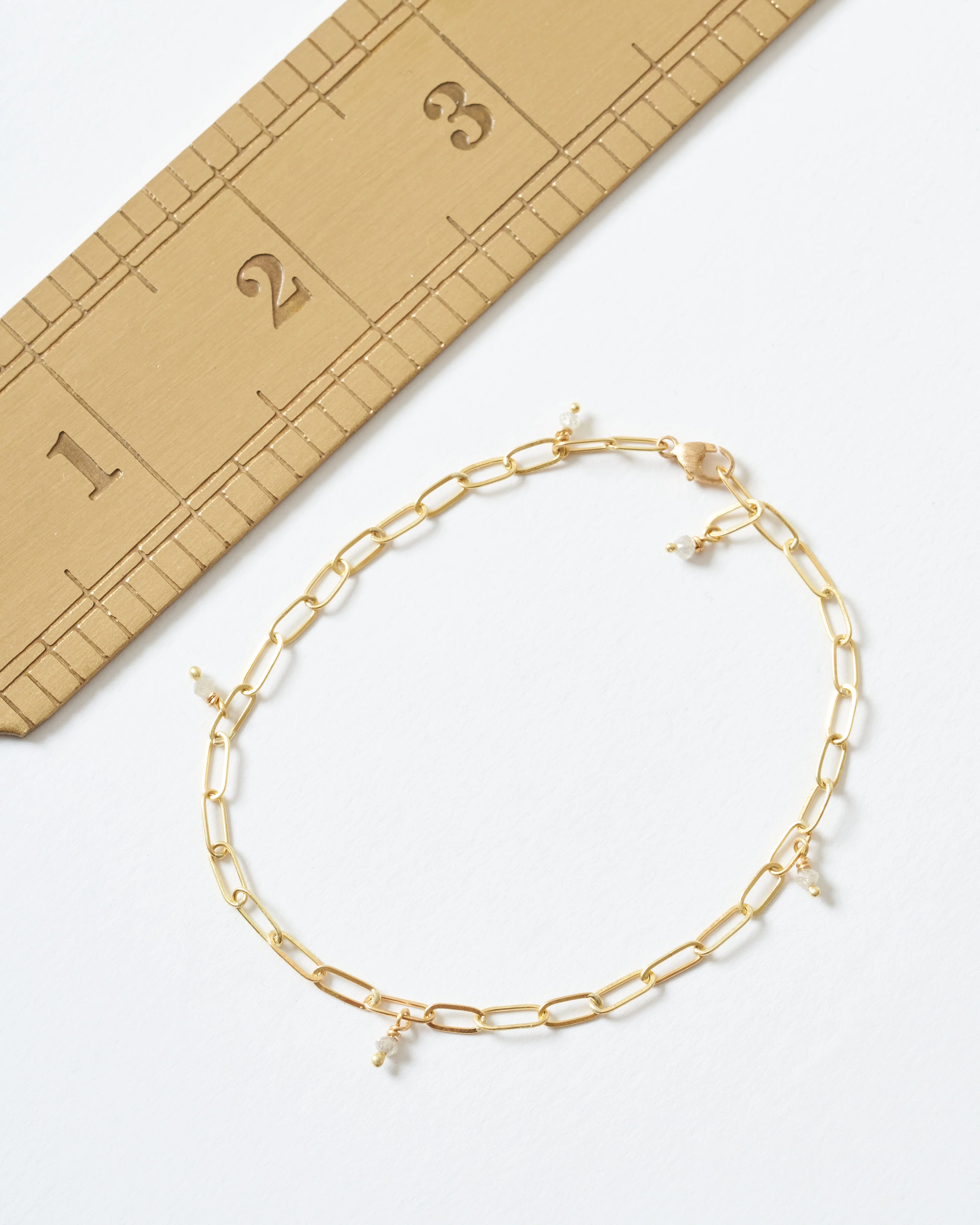 mini popsicle bracelet with diamonds - Image 2