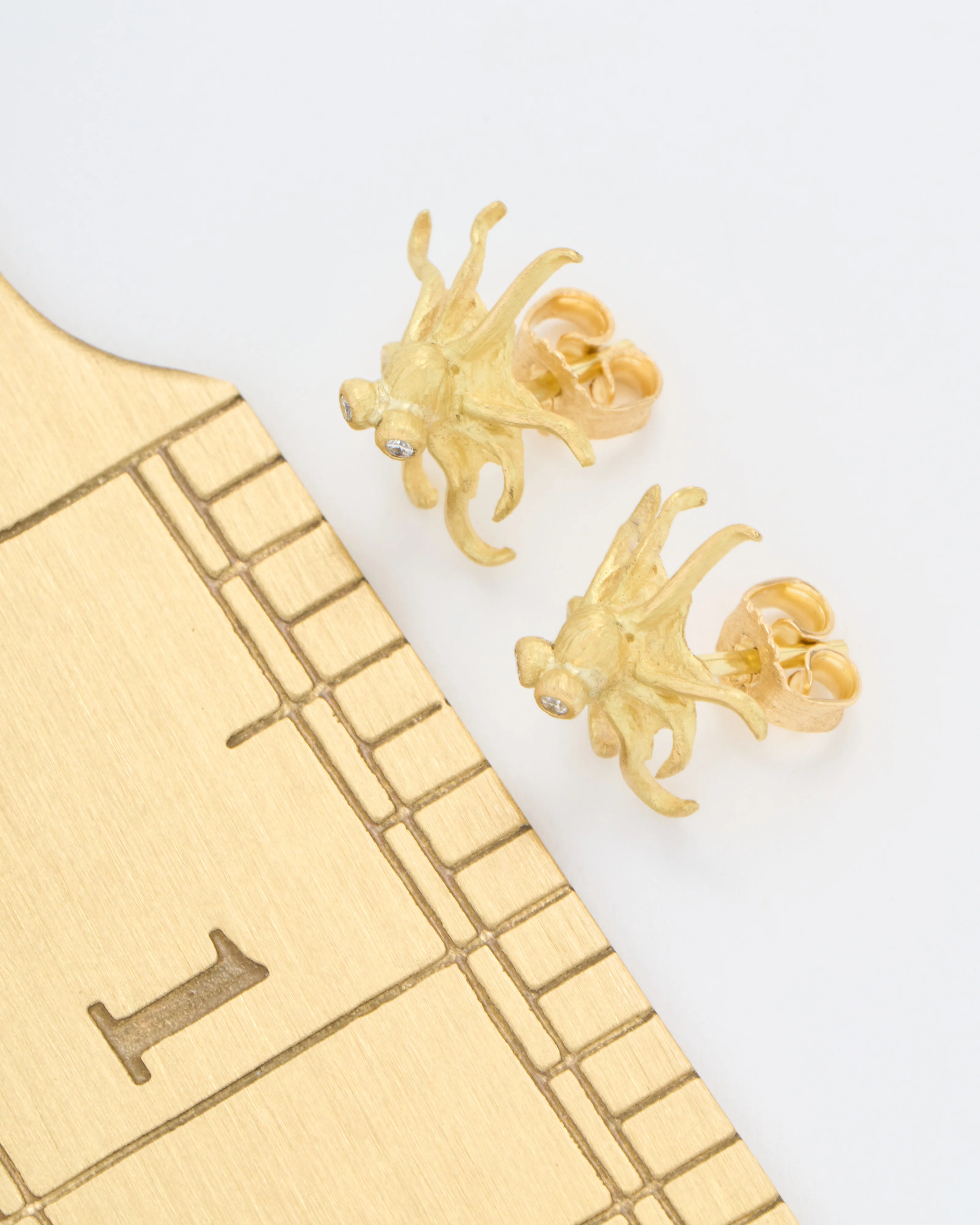 octopus earrings - Image 5