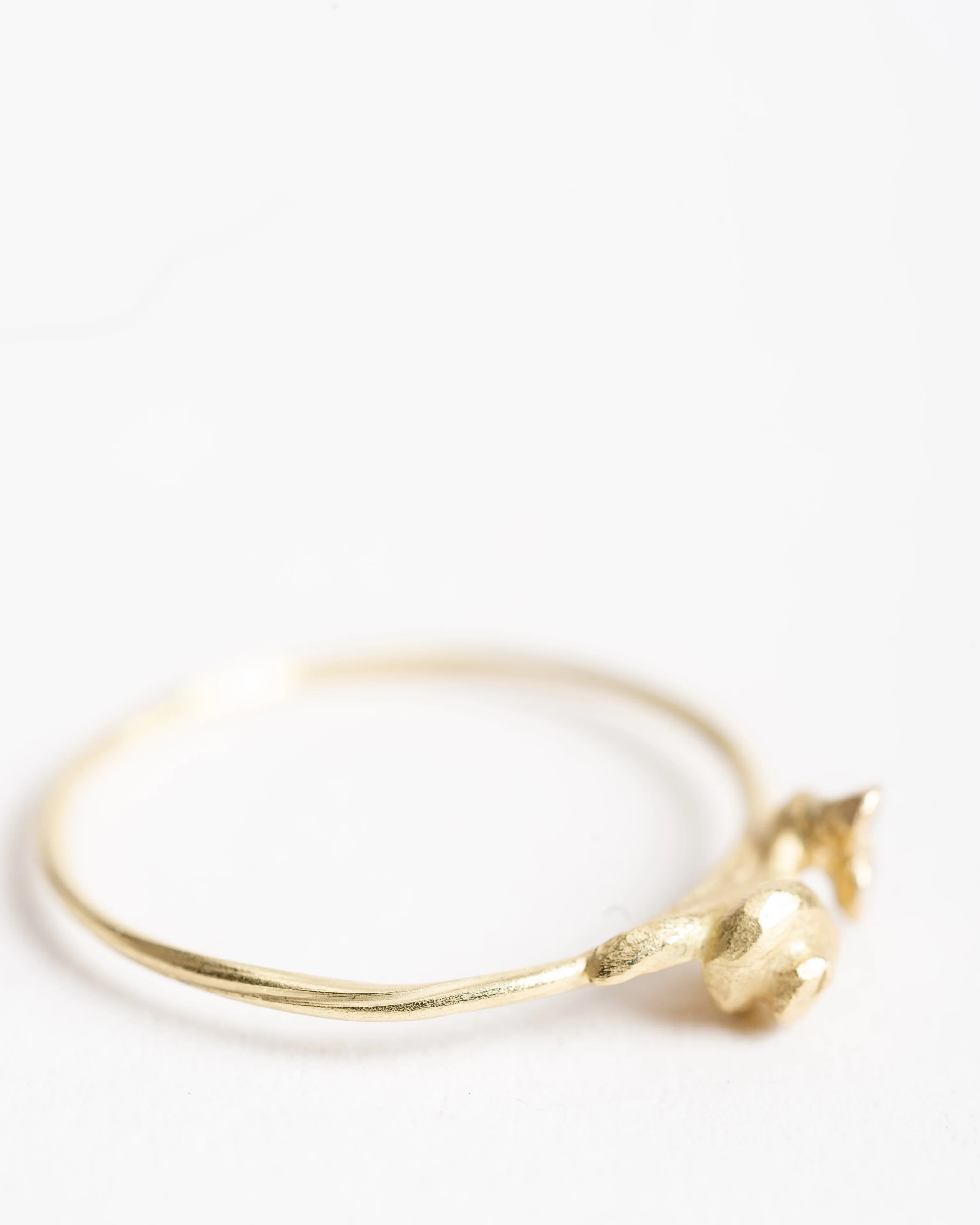 snail ring with diamond - Image 2