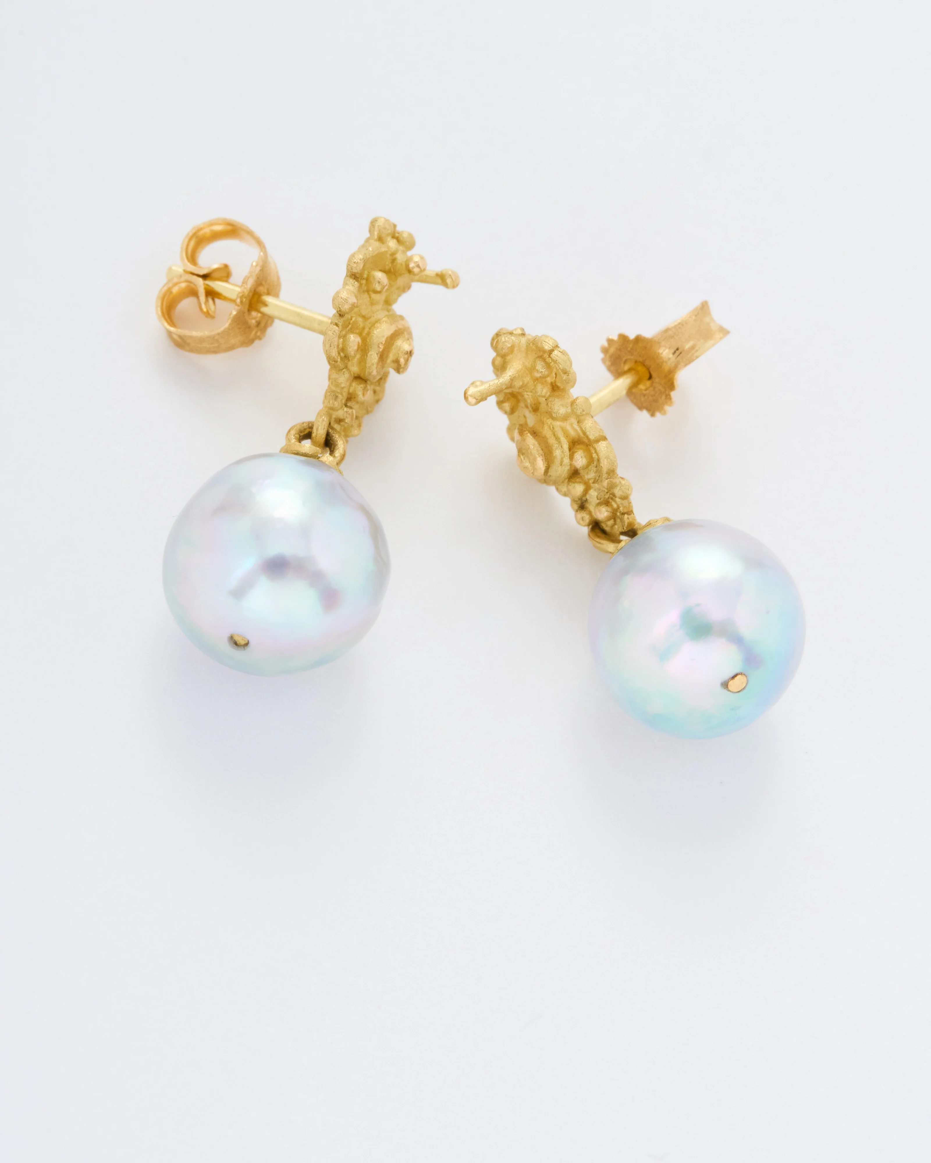 akoya pearl drop earrings