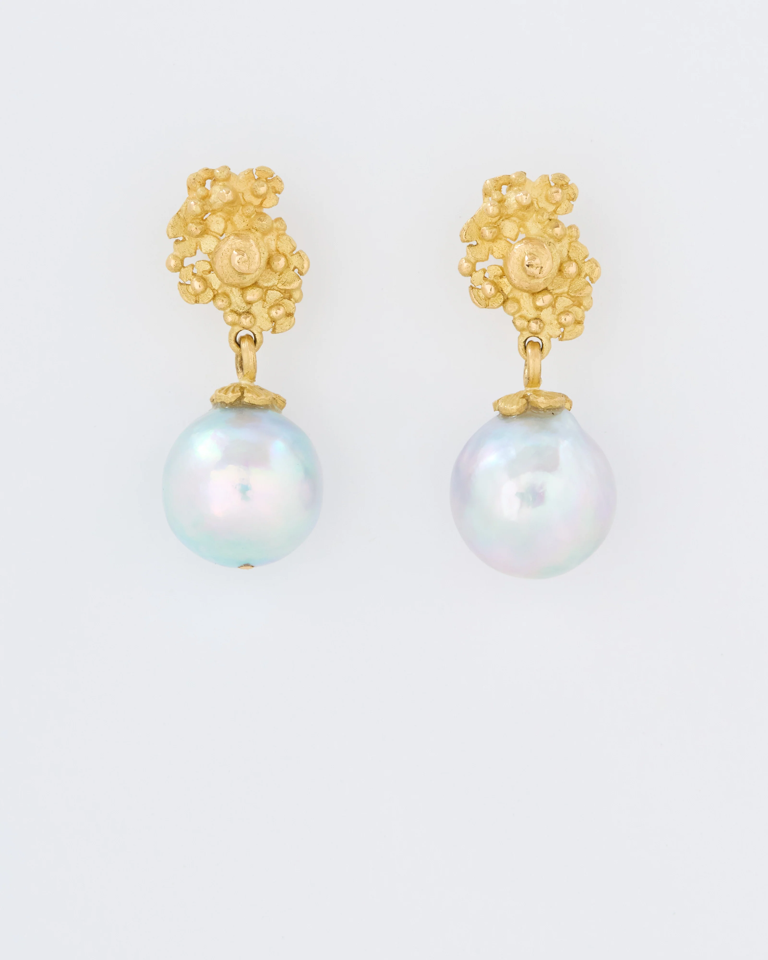 akoya pearl drop earrings - Image 4