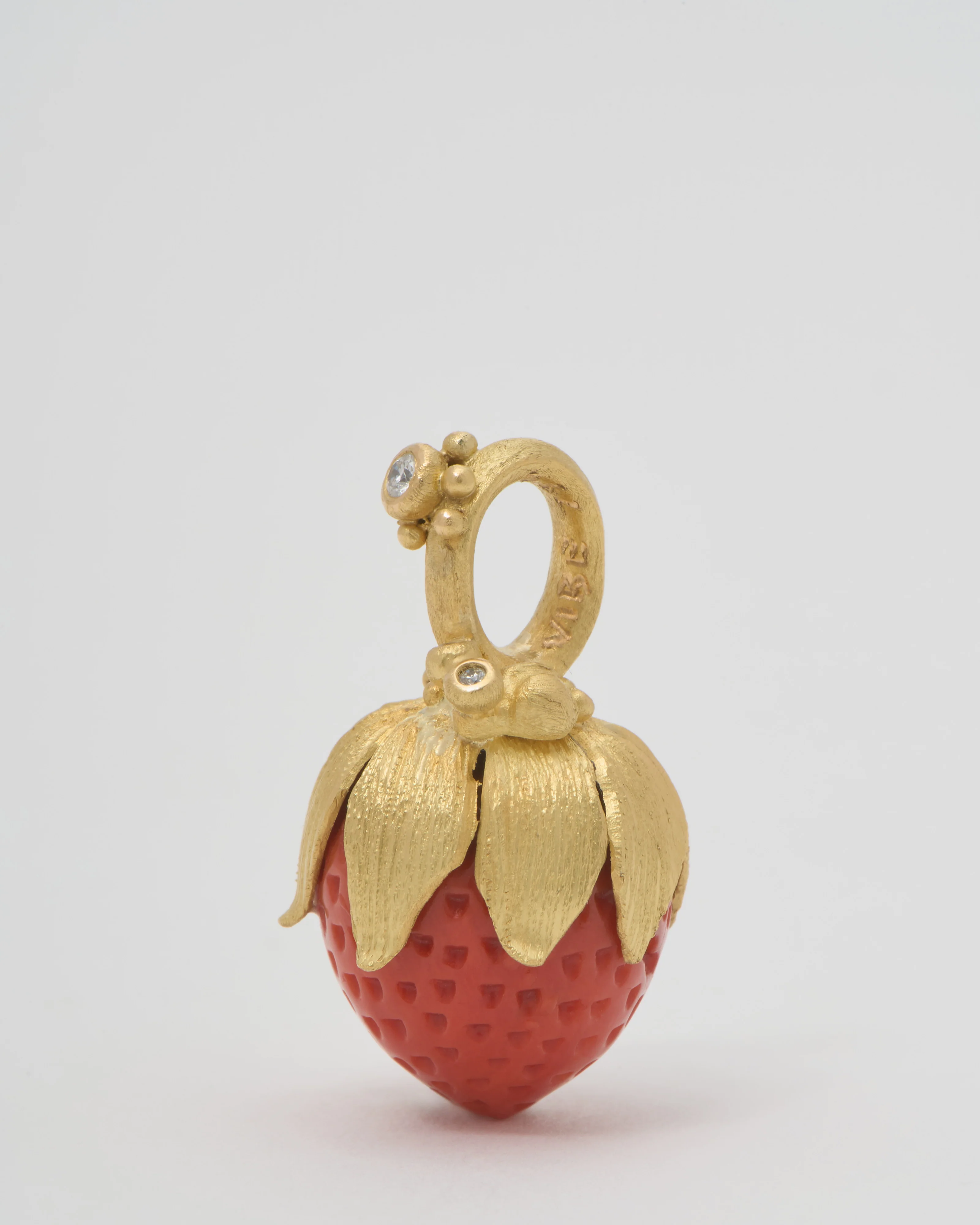 strawberry pendant - Image 3
