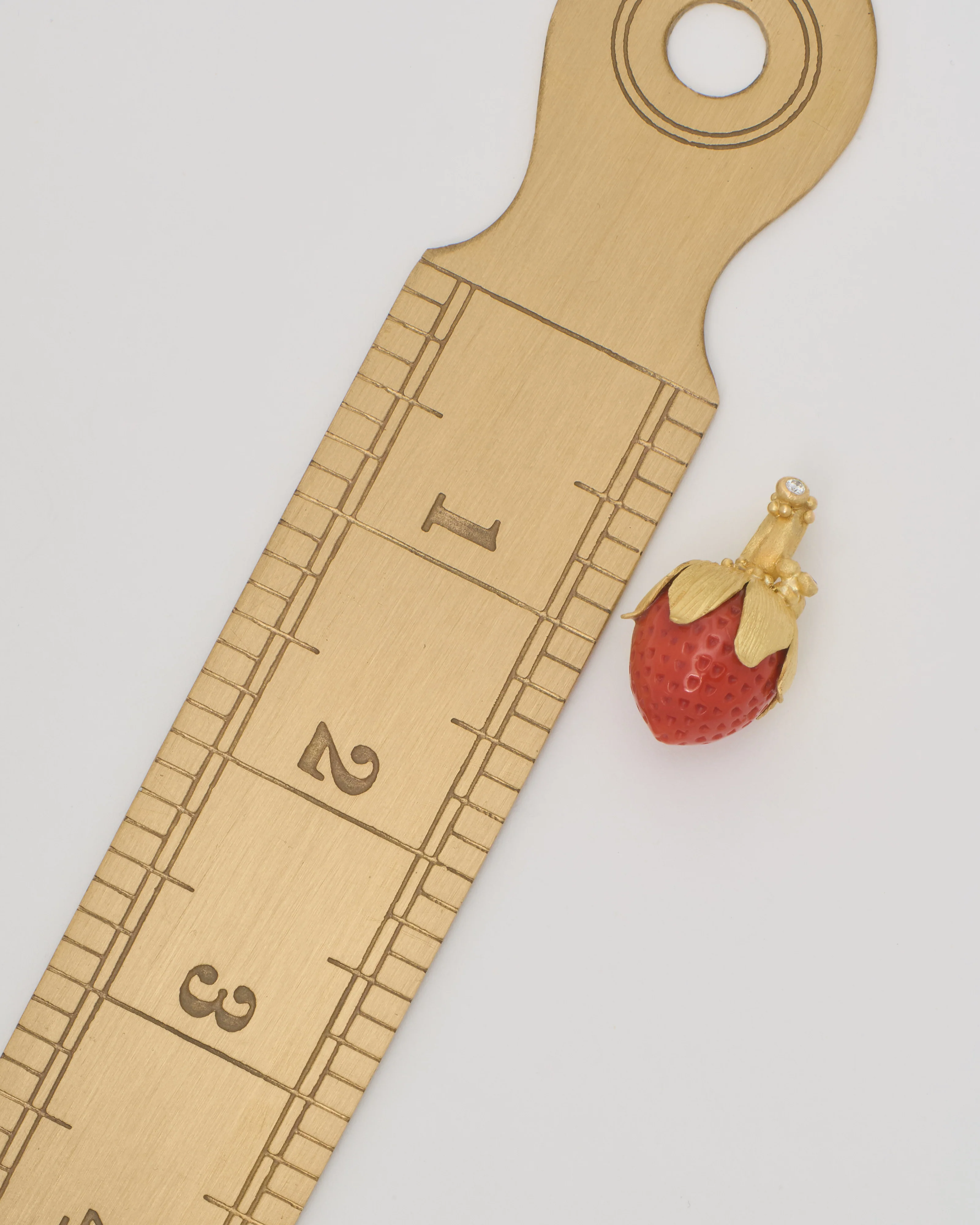 strawberry pendant - Image 7