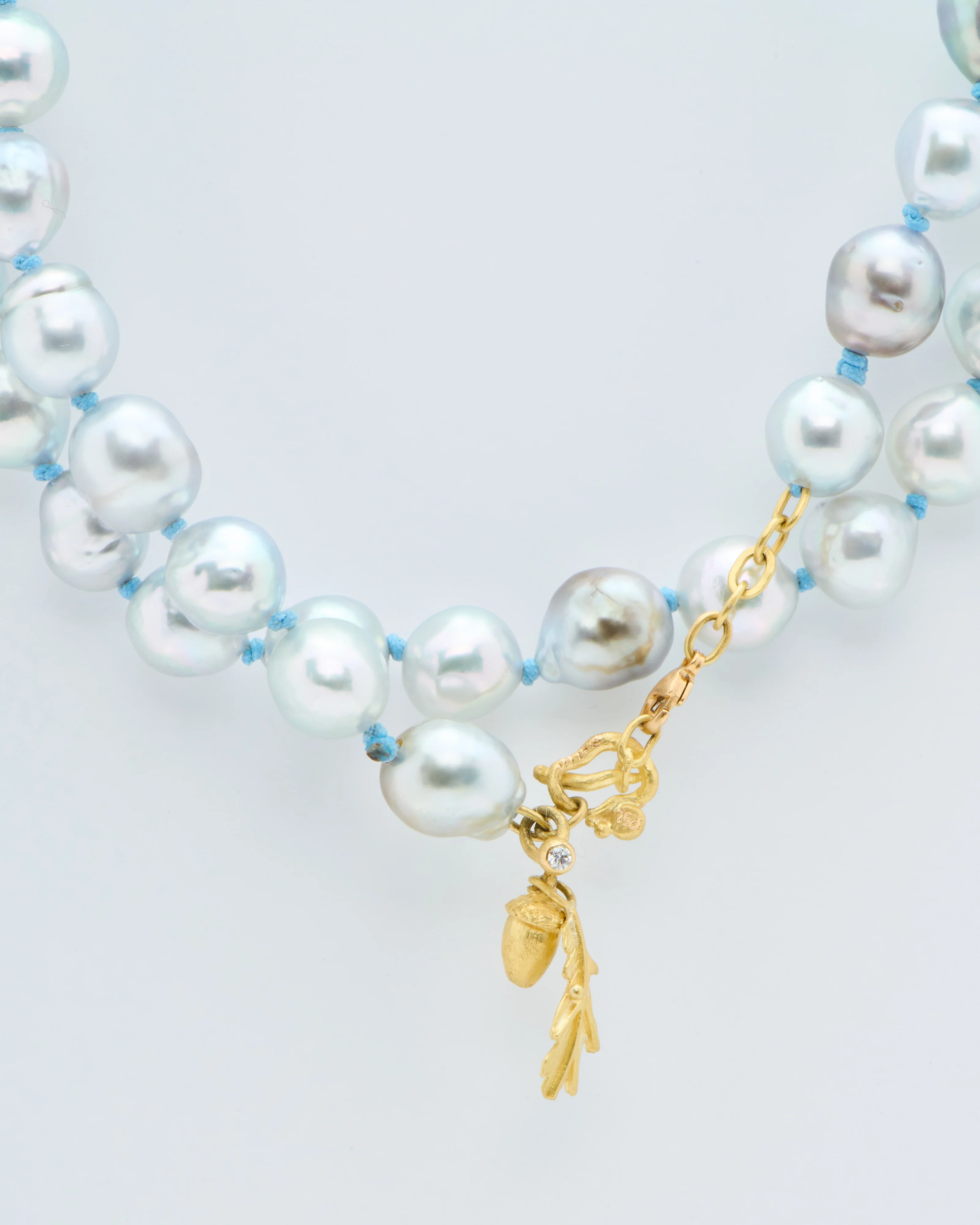 tahitian and akoya string of pearl necklace - Image 2