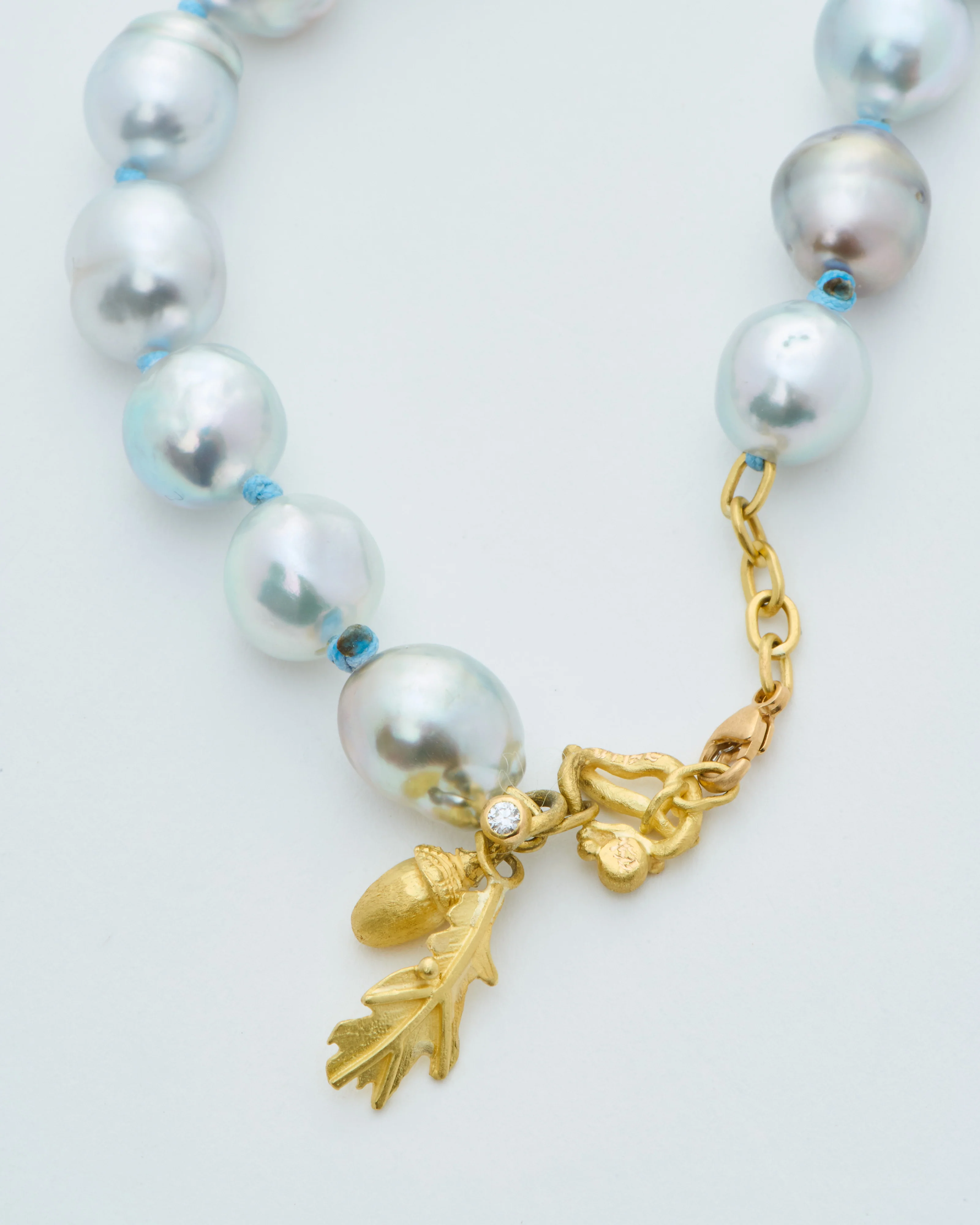 tahitian and akoya string of pearl necklace - Image 4