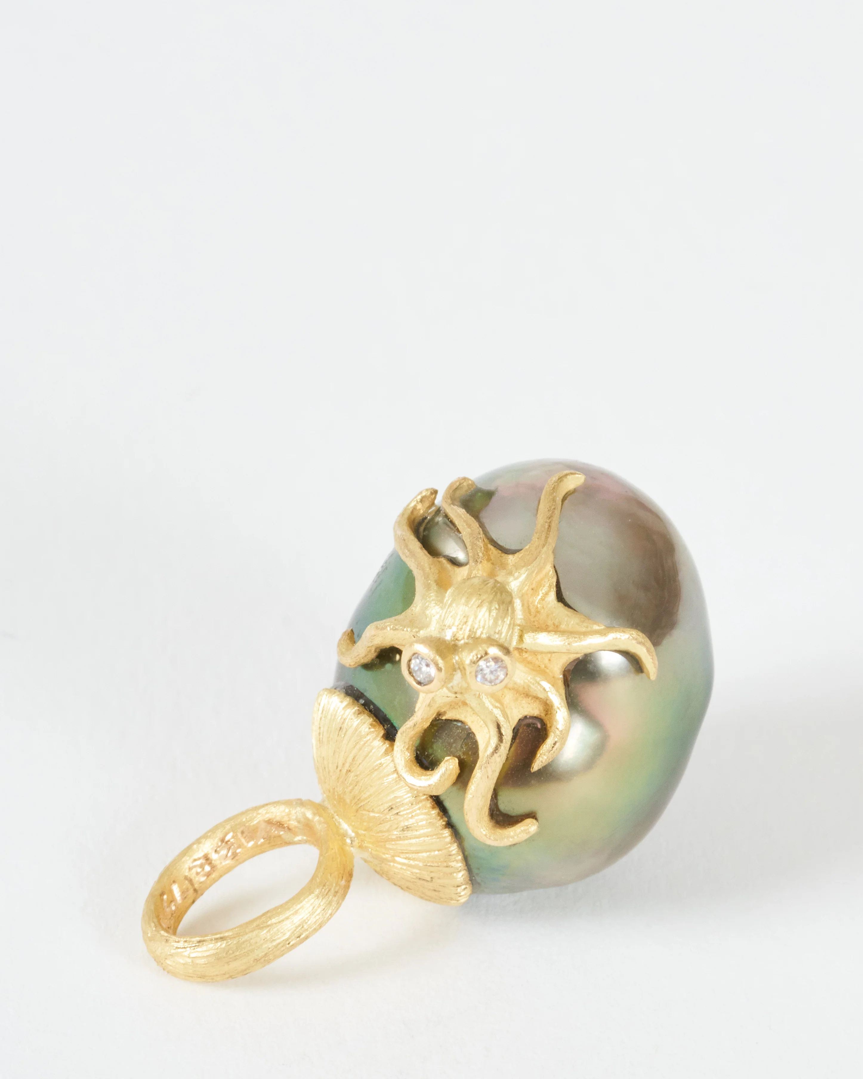 tahitian pearl with octopus - Image 2