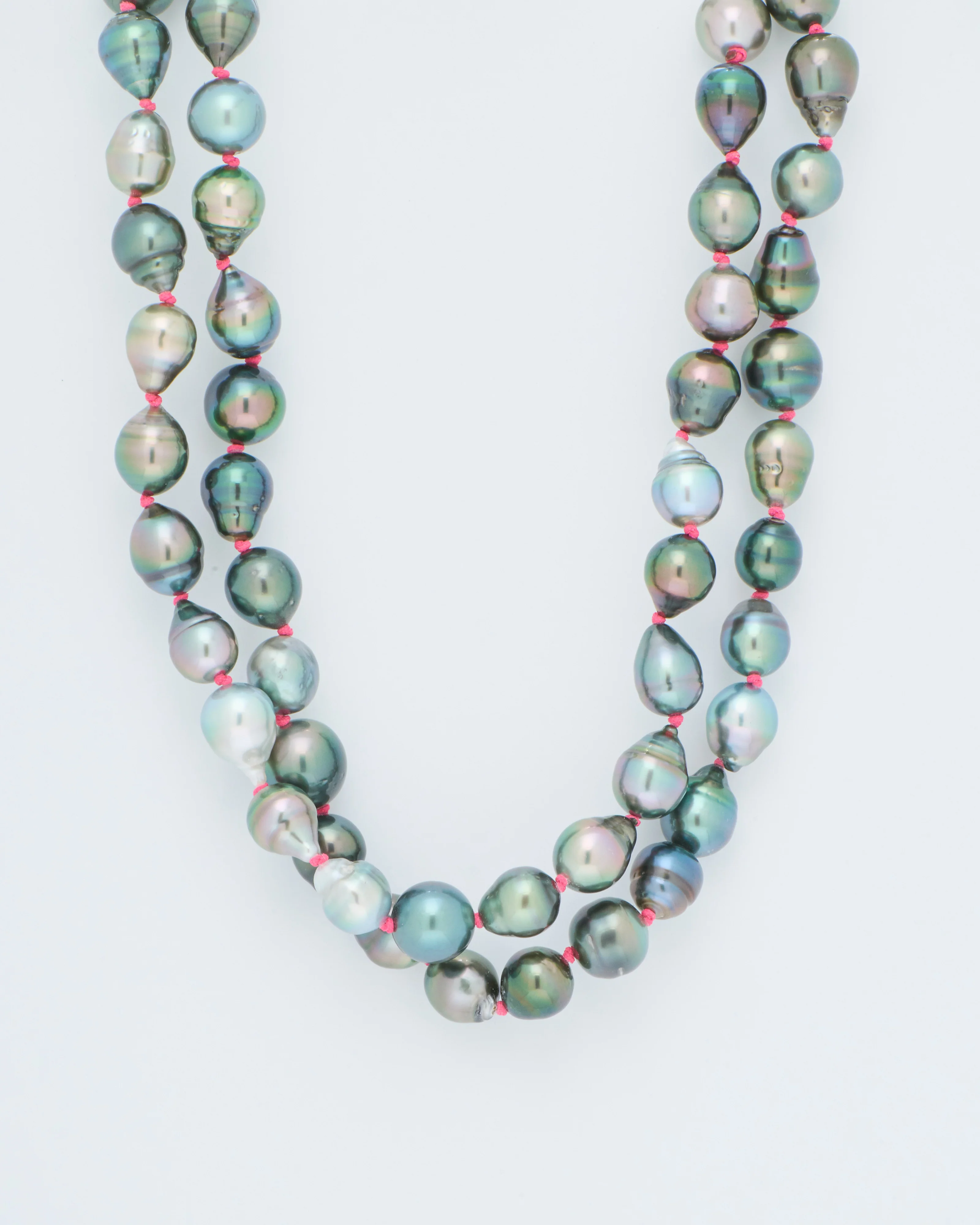 tahitian string of pearl necklace