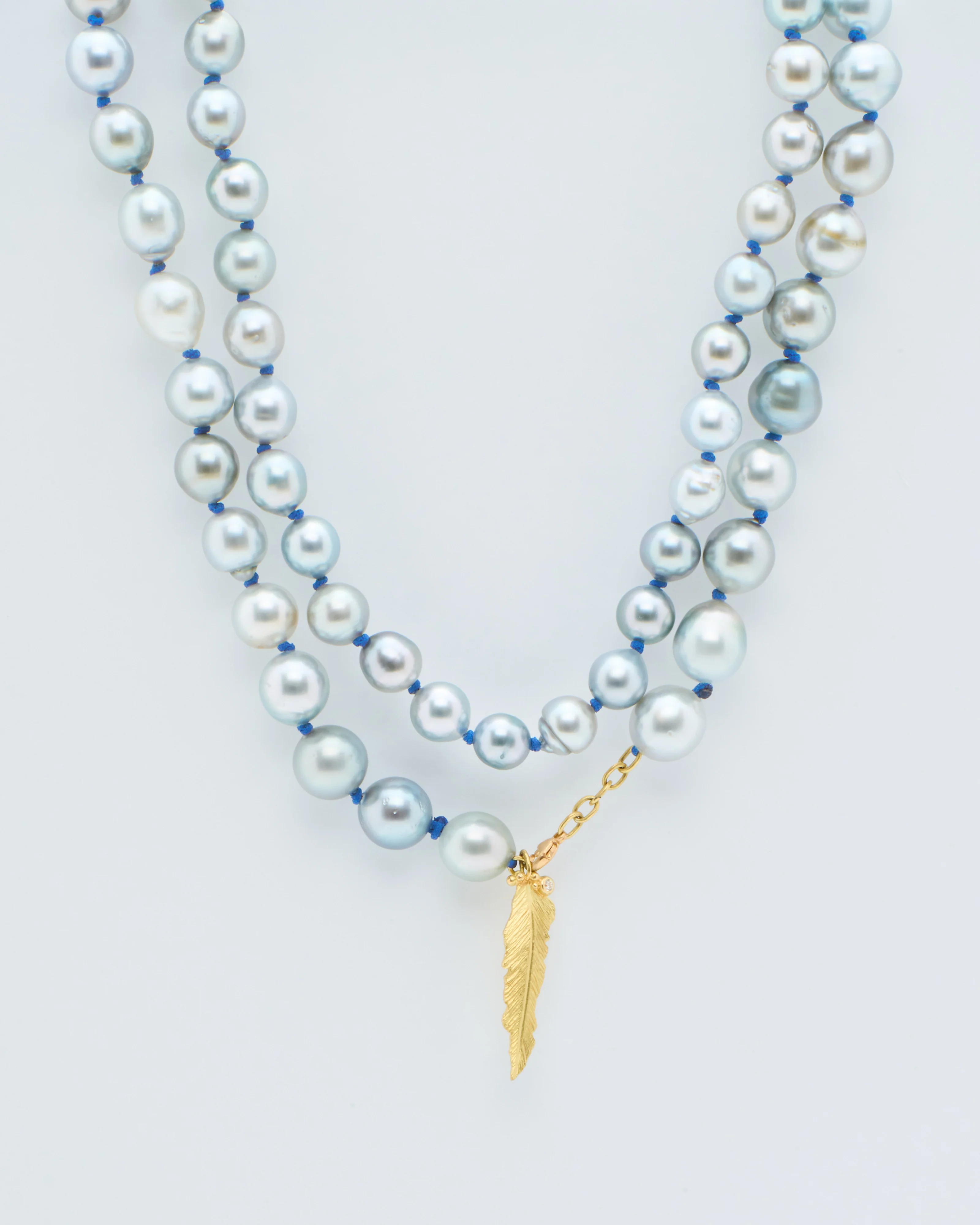 tahitian string of pearl necklace