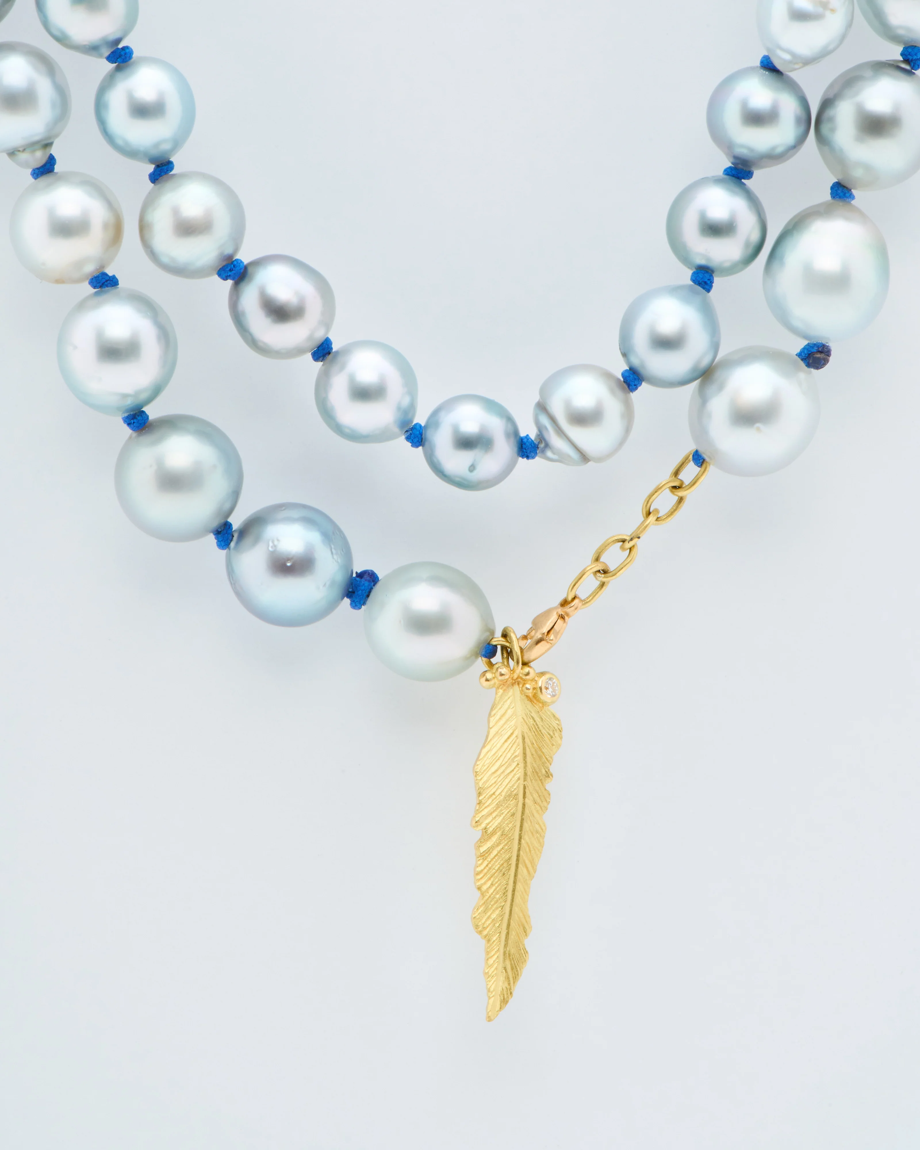 tahitian string of pearl necklace - Image 2