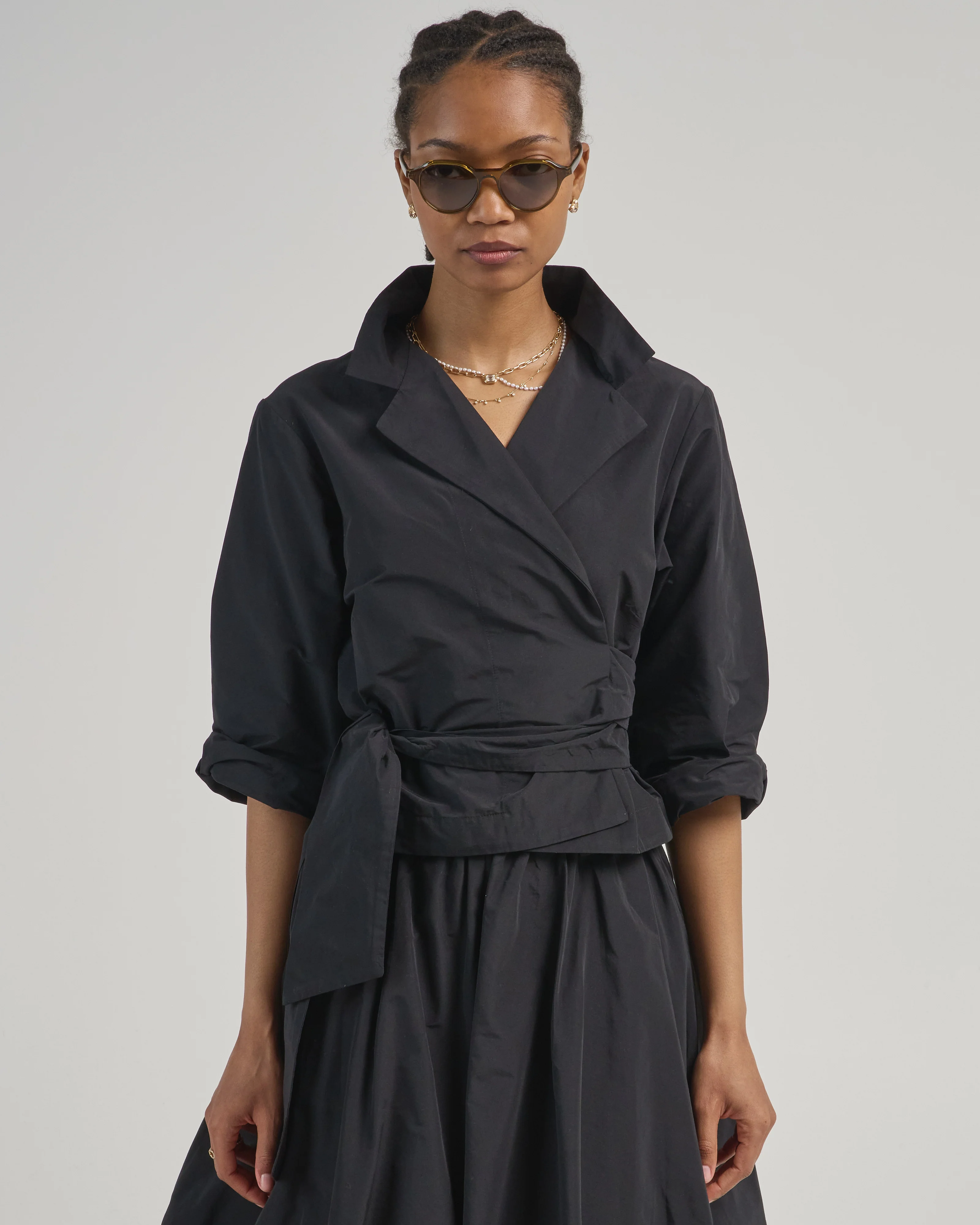 wrap blouse - Image 2