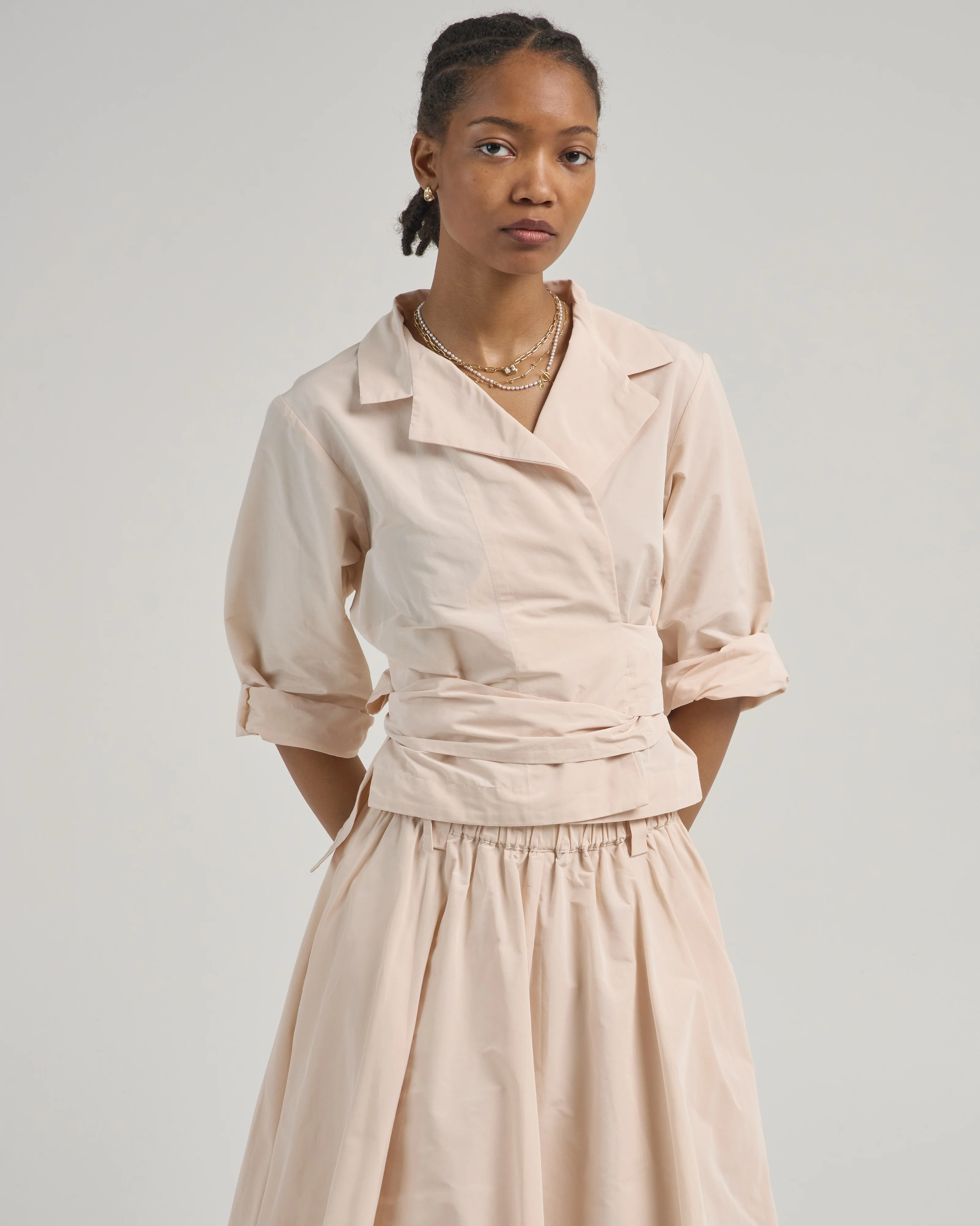 wrap blouse - Image 3
