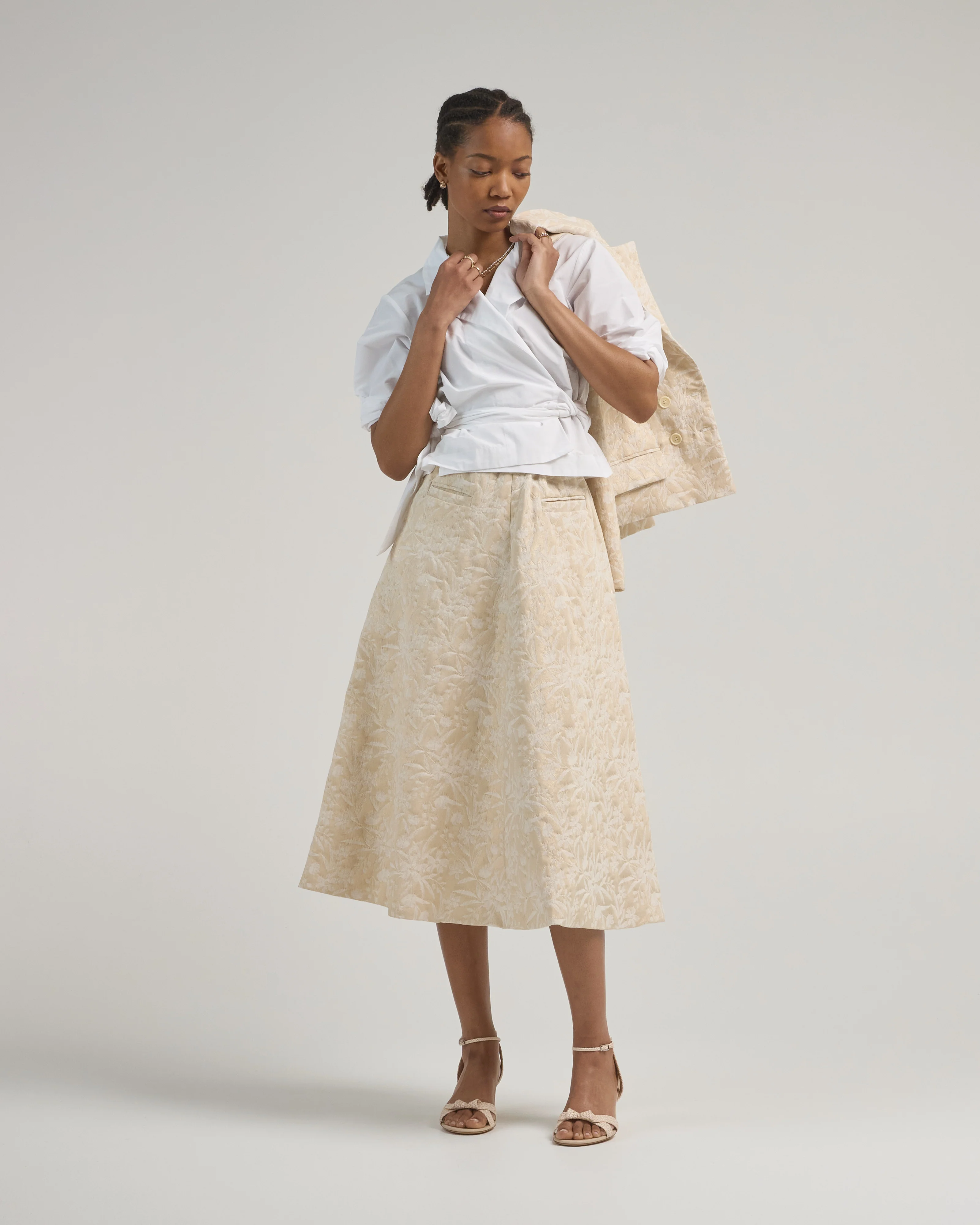 wrap blouse - Image 5