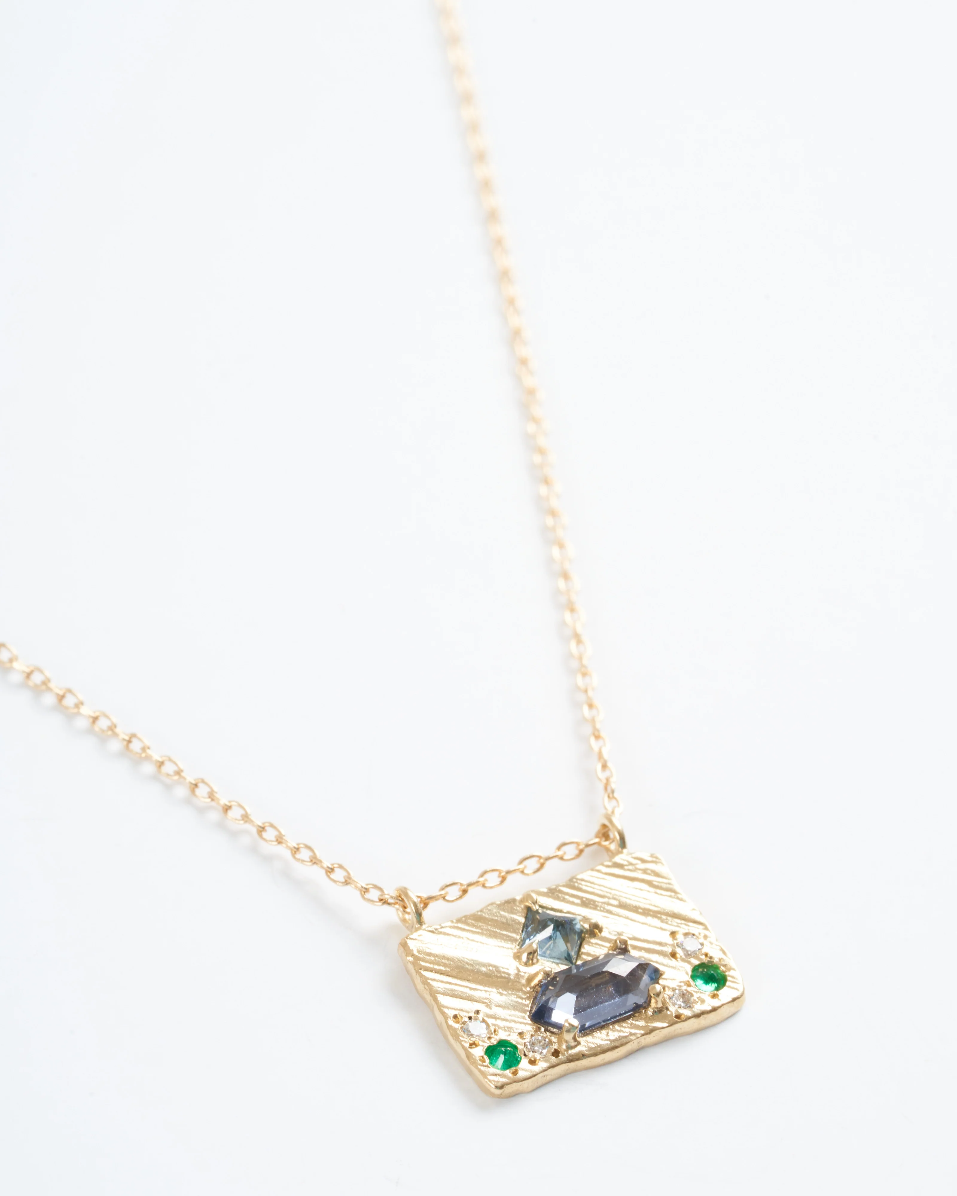 collage medium necklace spinel - multi - Image 2