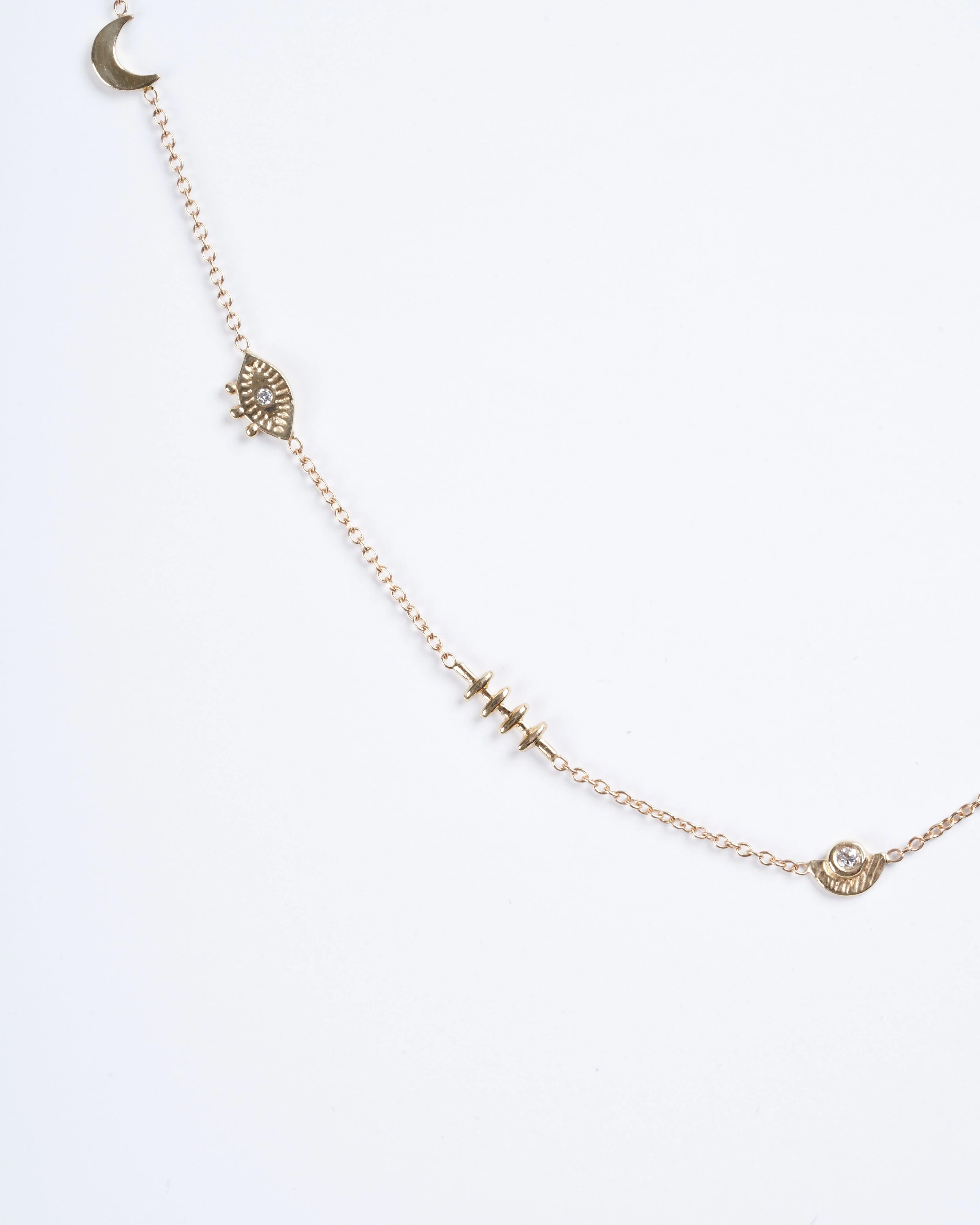 gale moon eye charm necklace - Image 2