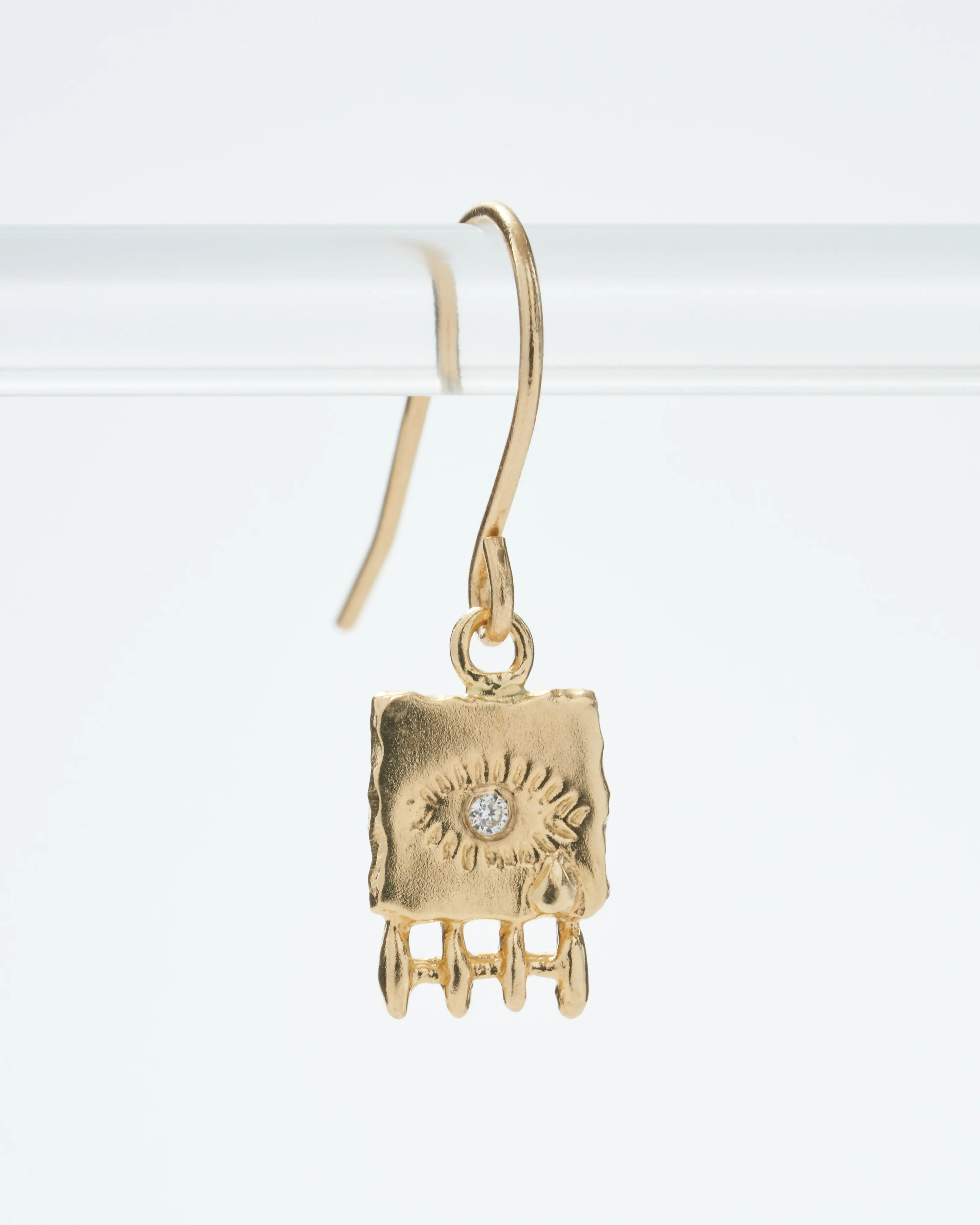 tiny eye earrings - Image 4
