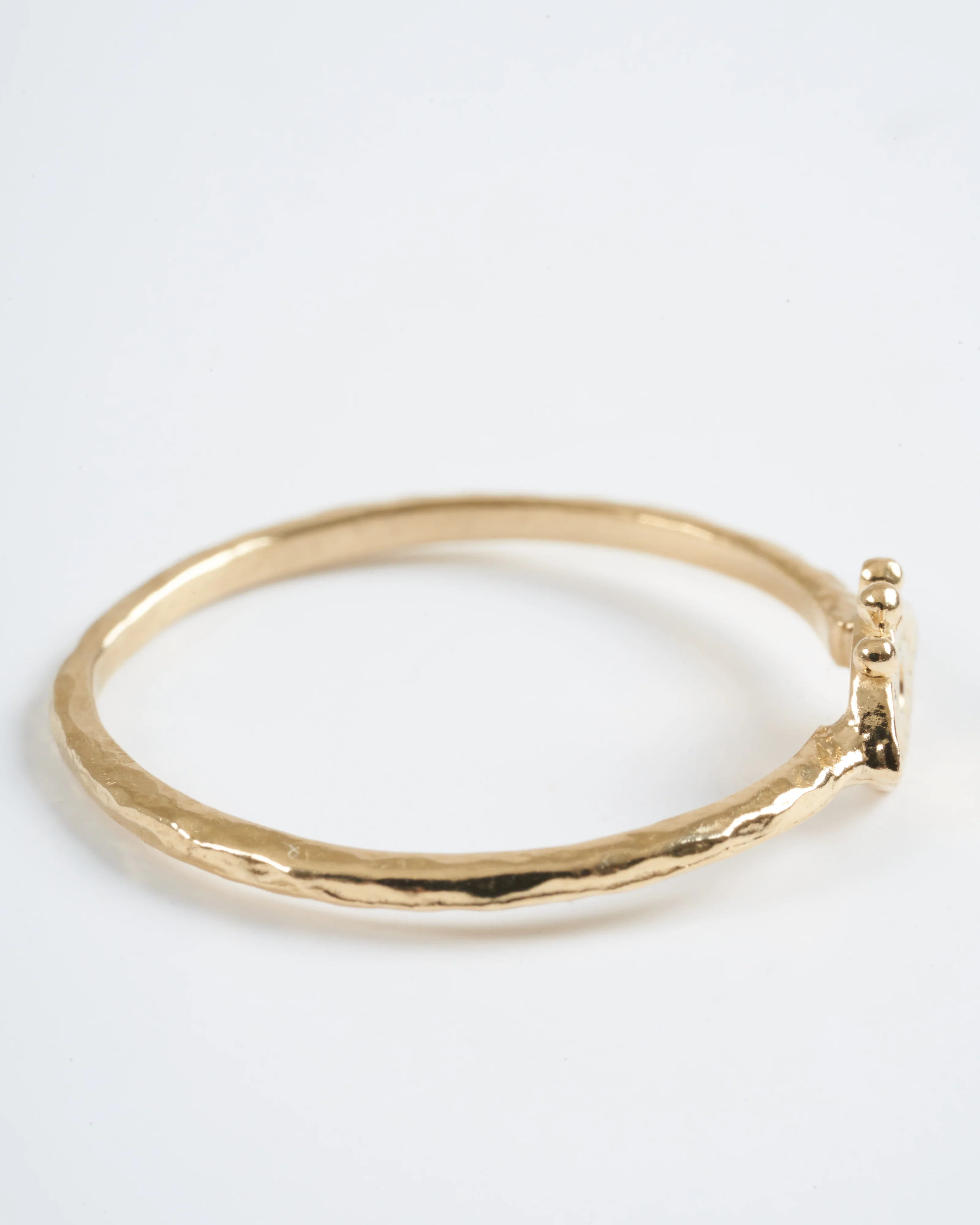 tiny eye ring - gold - Image 3