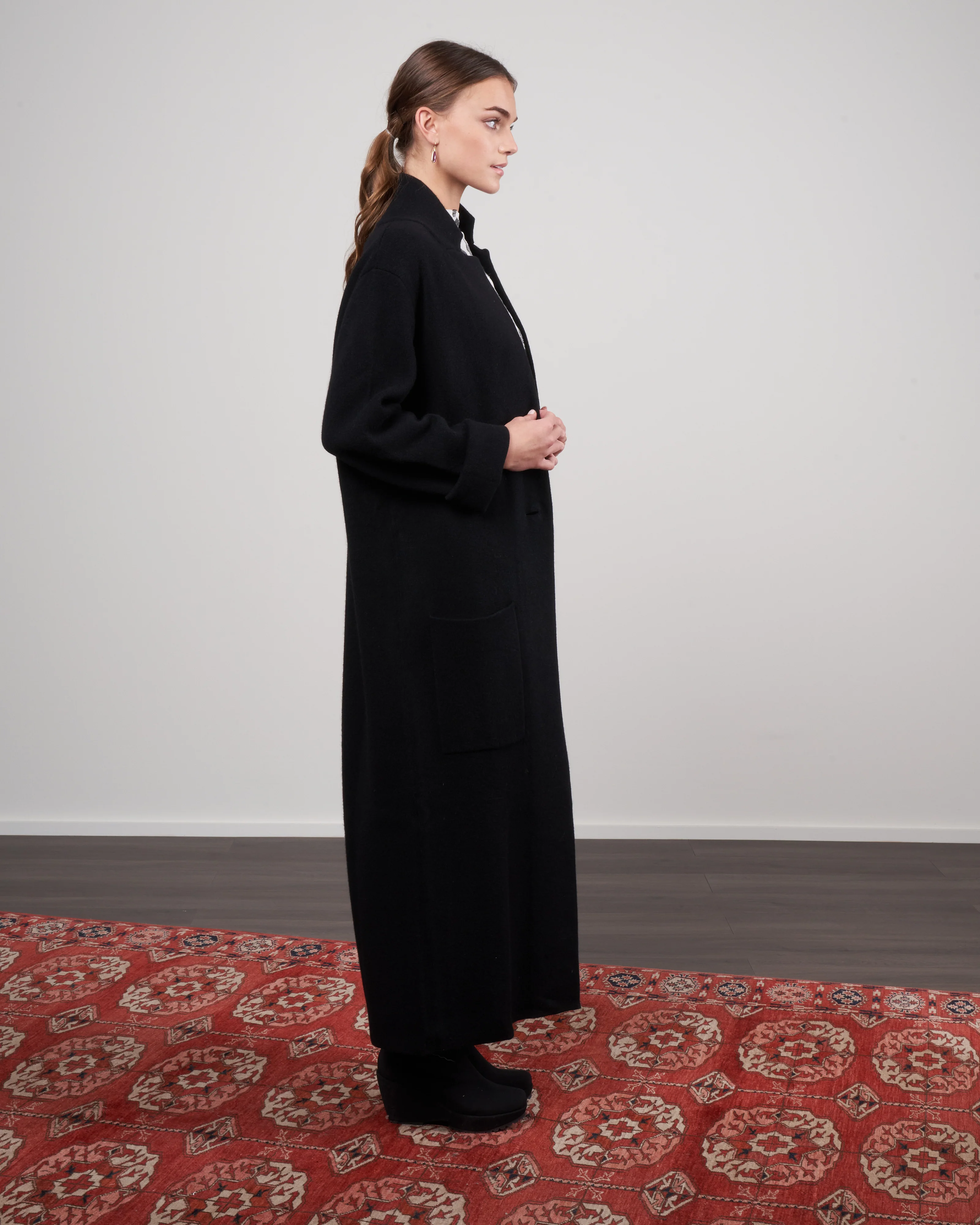 amie coat - black - Image 3