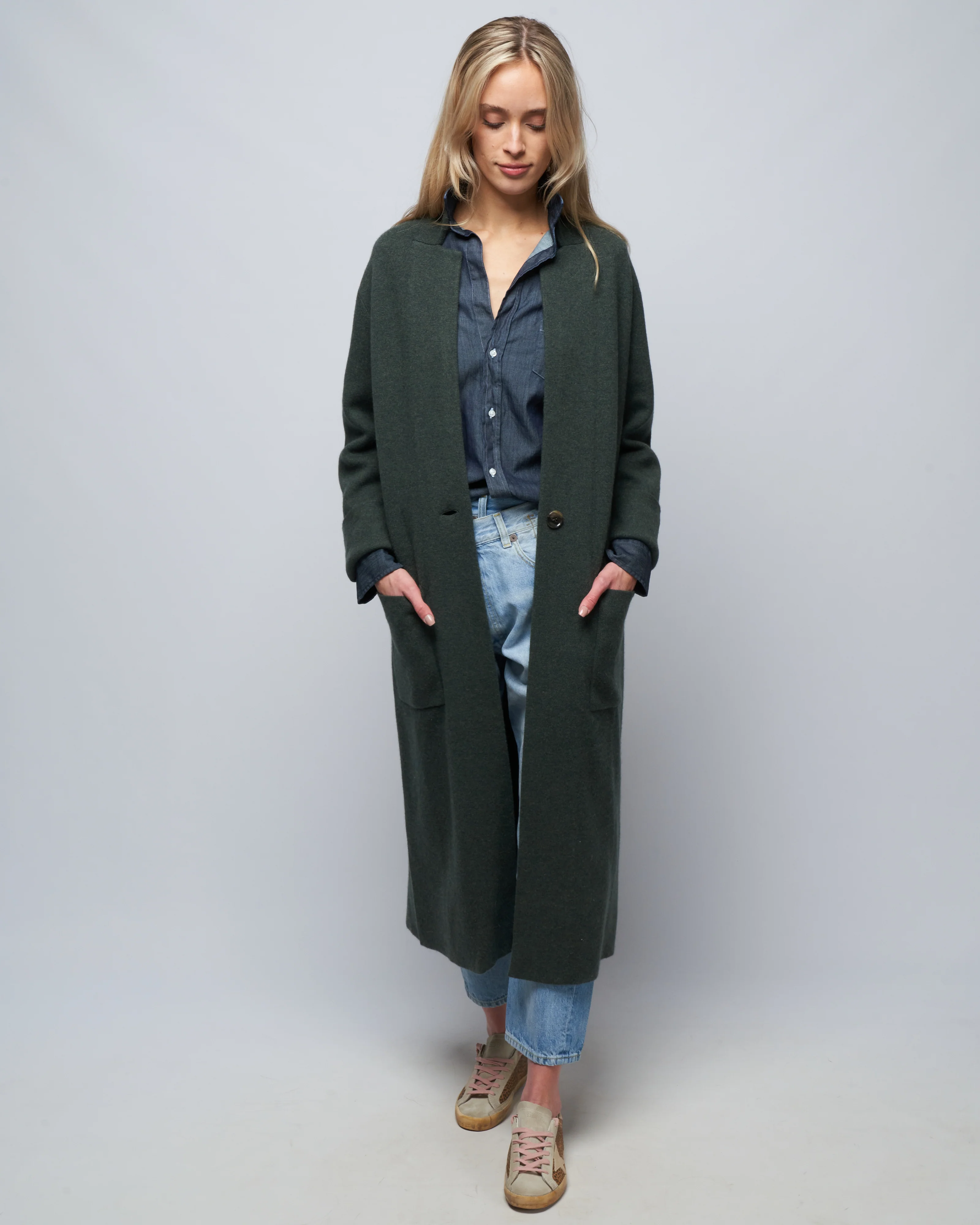 amie coat - olive