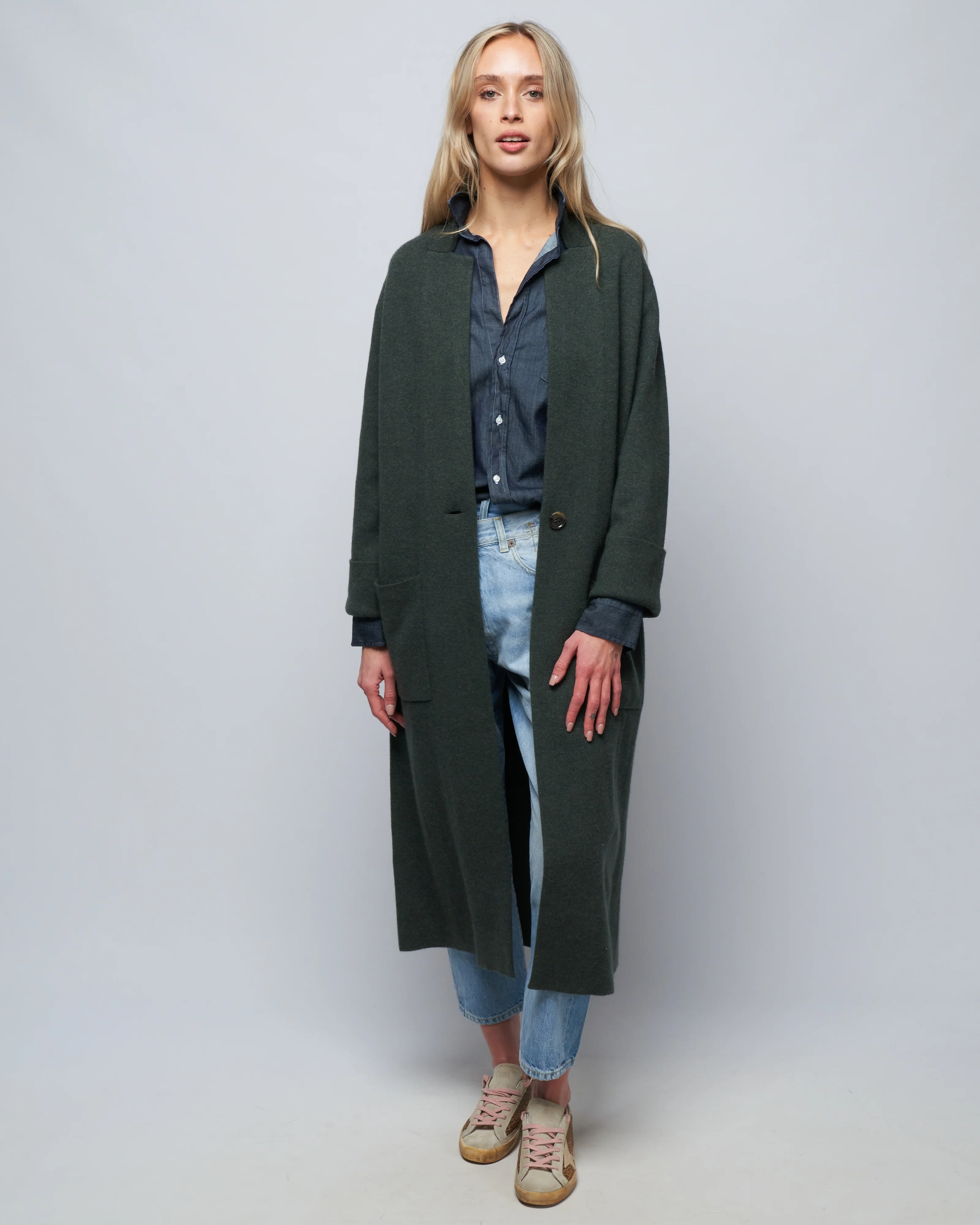 amie coat - olive - Image 2