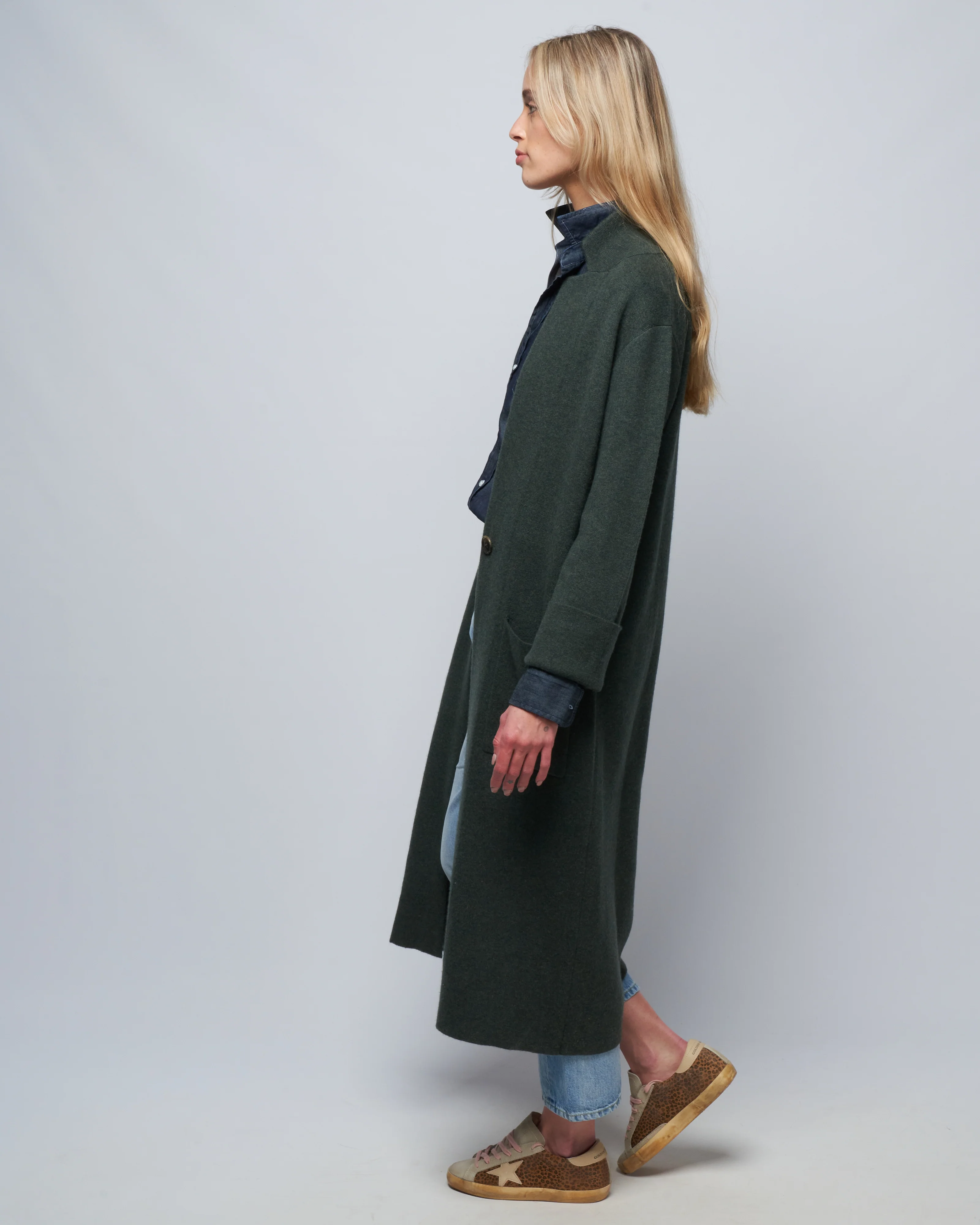 amie coat - olive - Image 3