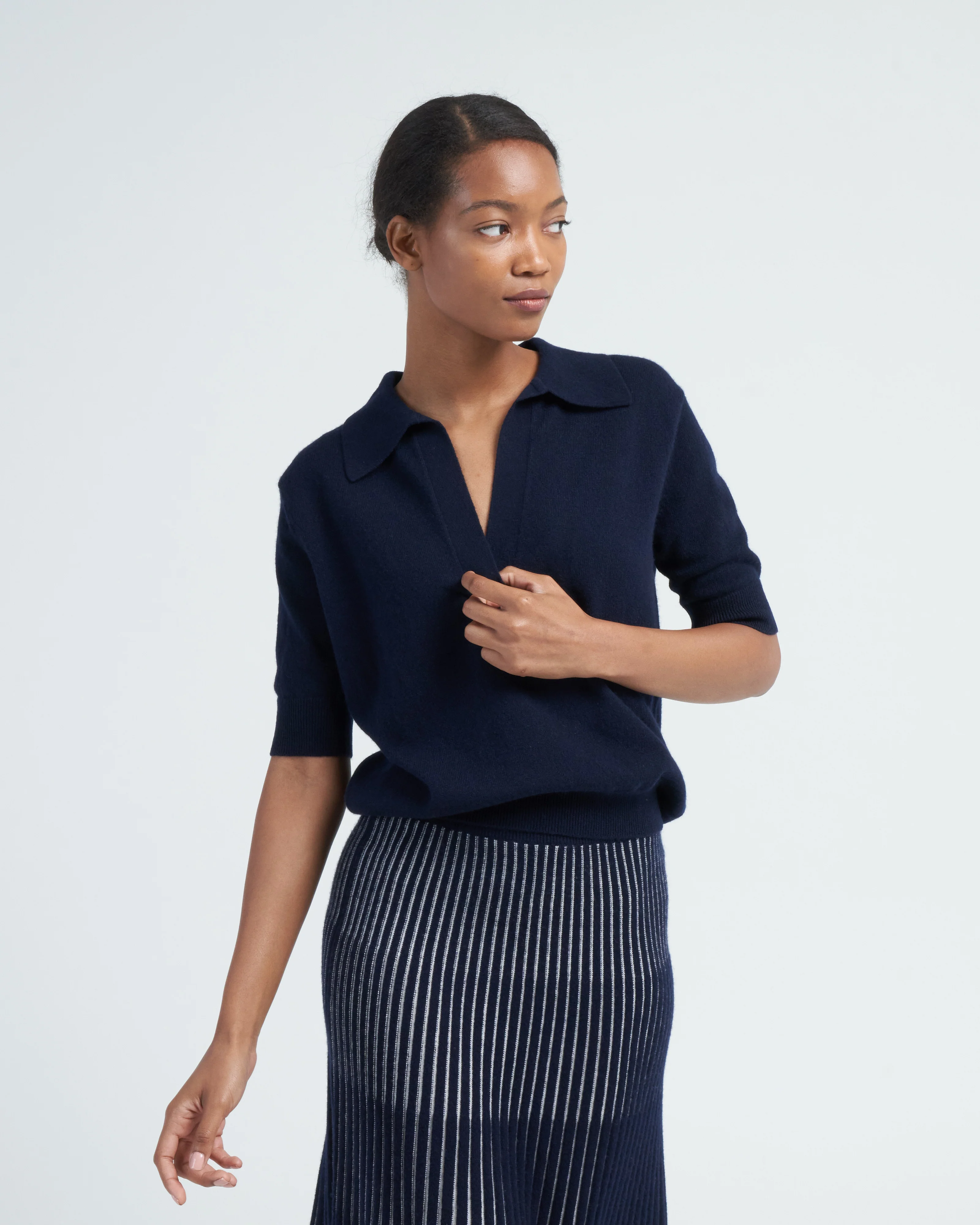 carina sweater - navy - Image 2