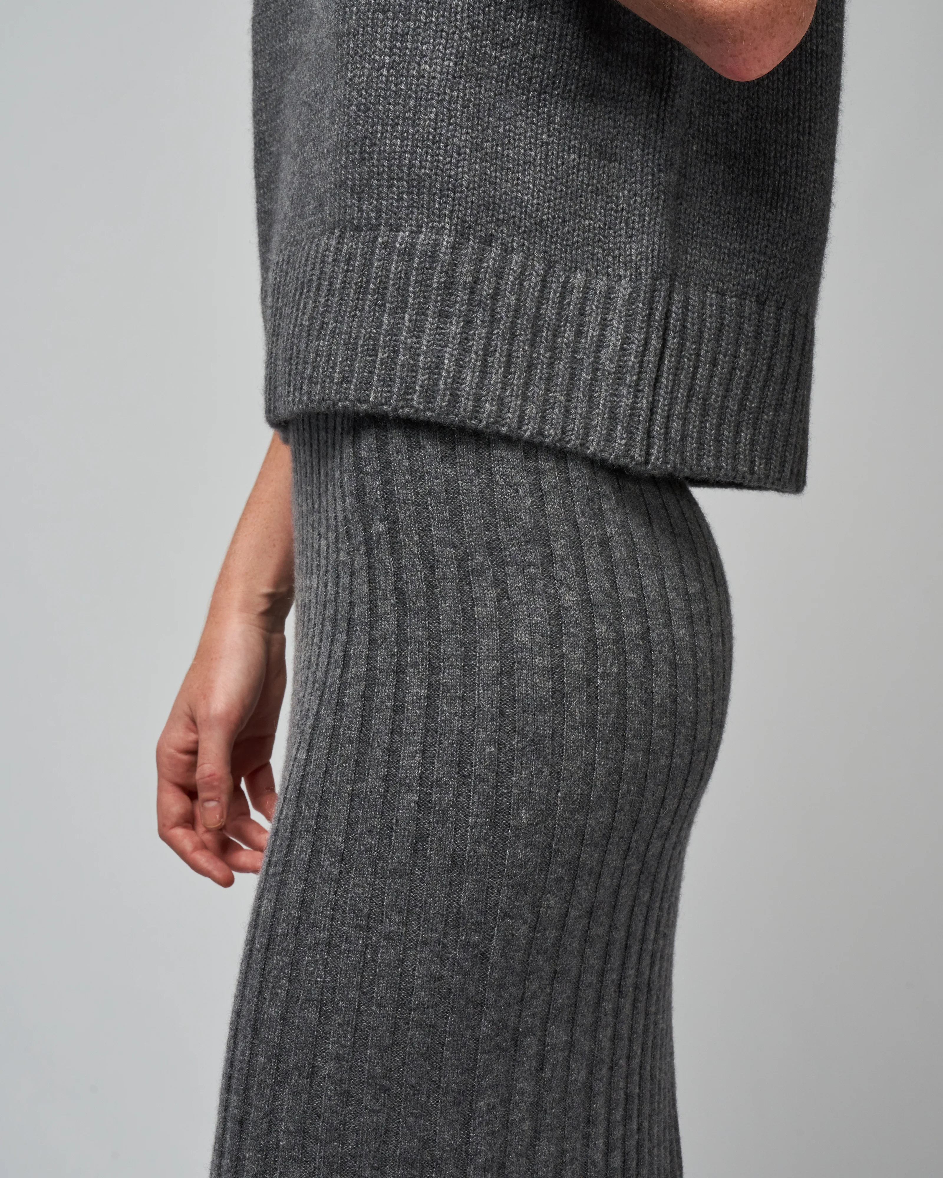celine skirt - graphite - Image 5