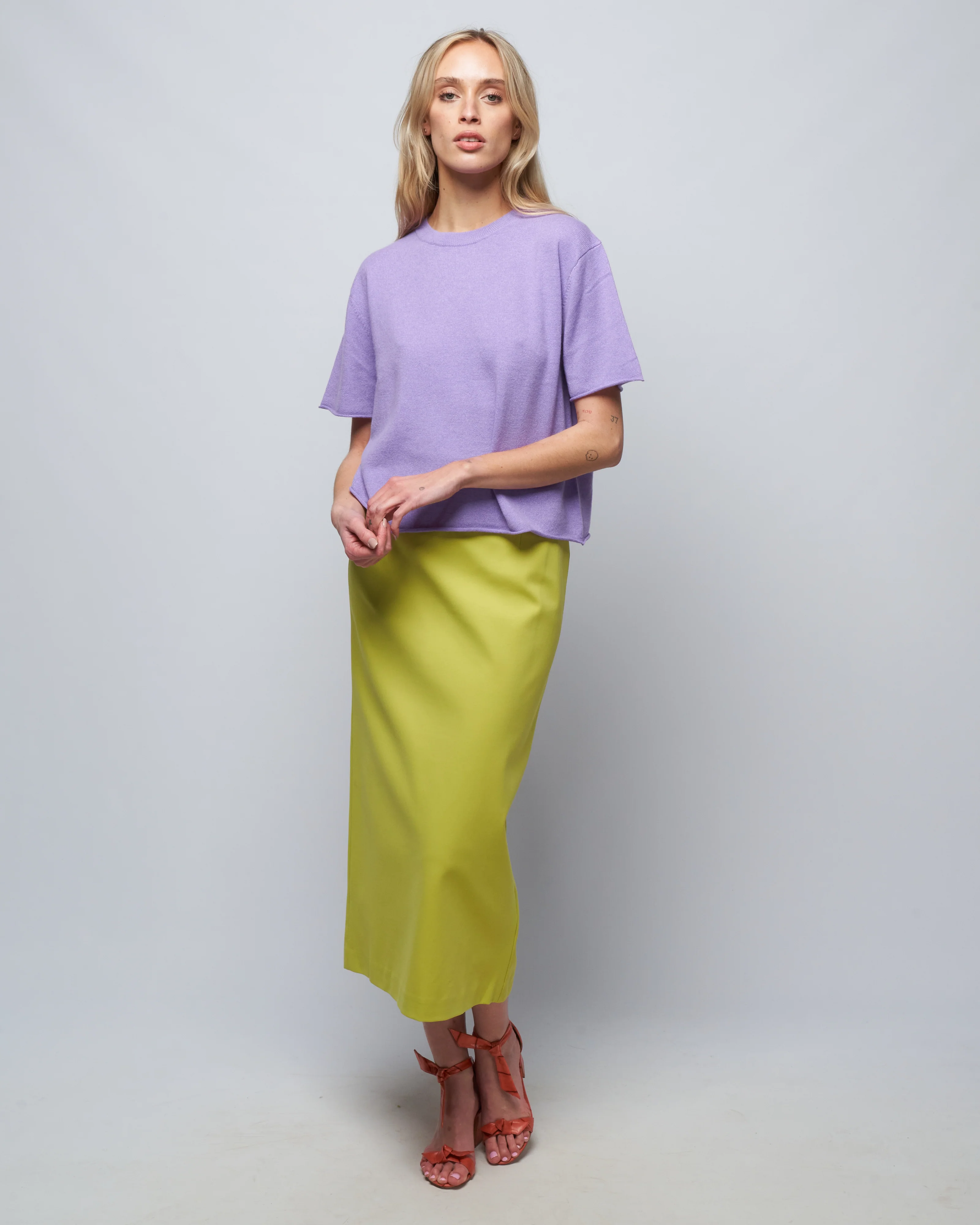 cila t-shirt - lavender - Image 2