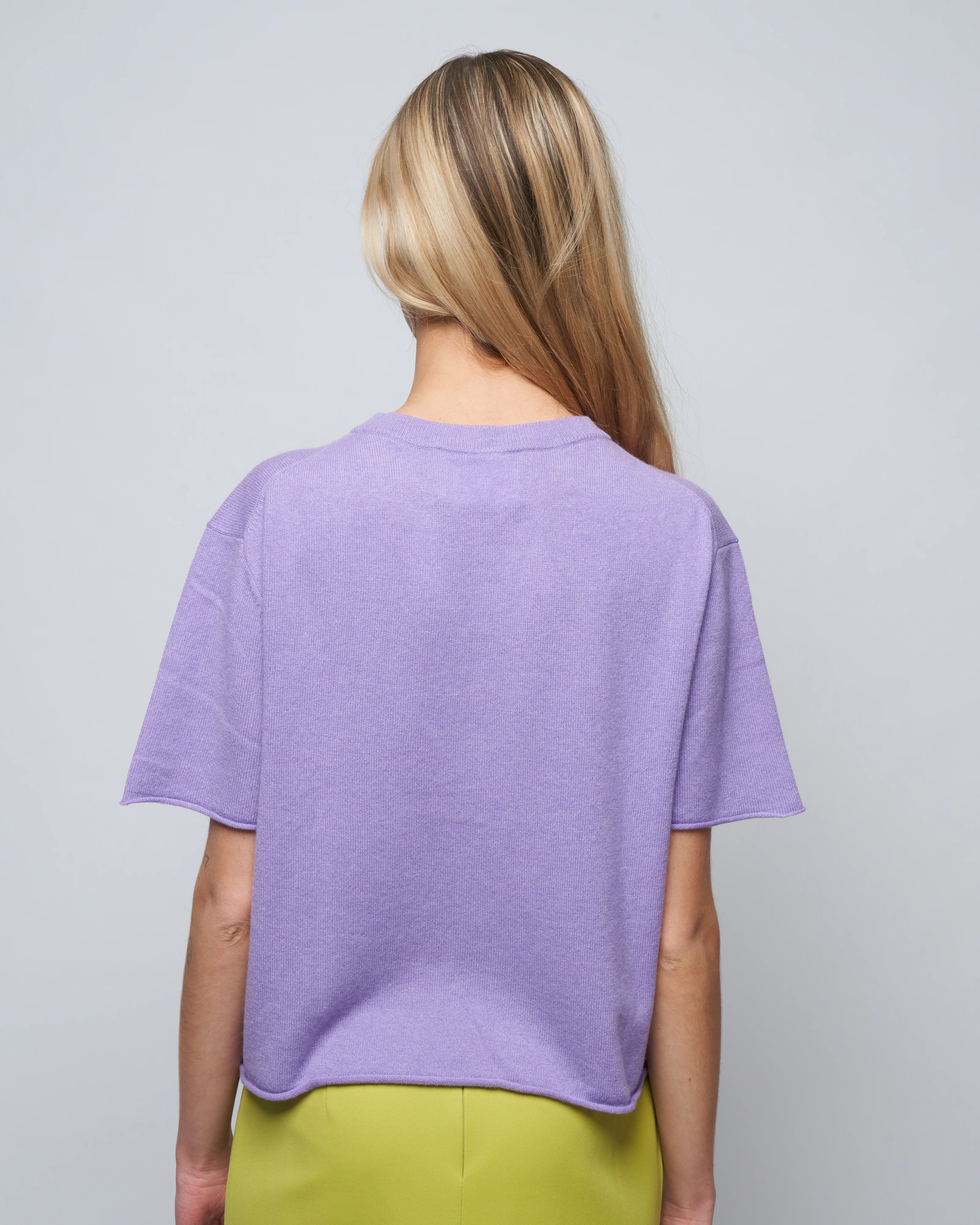 cila t-shirt - lavender - Image 4